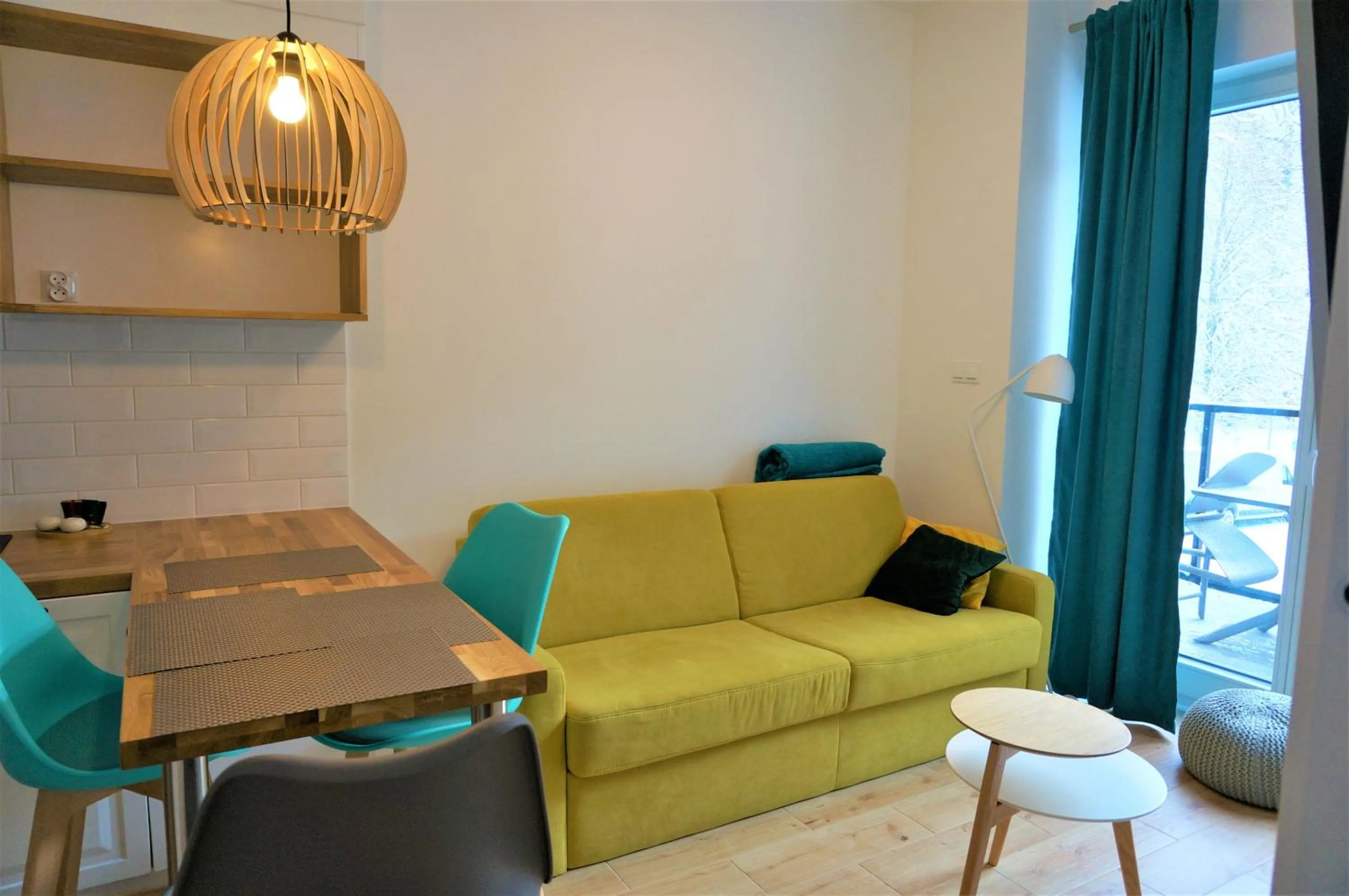 Living room in Enklawa Białowieska Forest & Spa