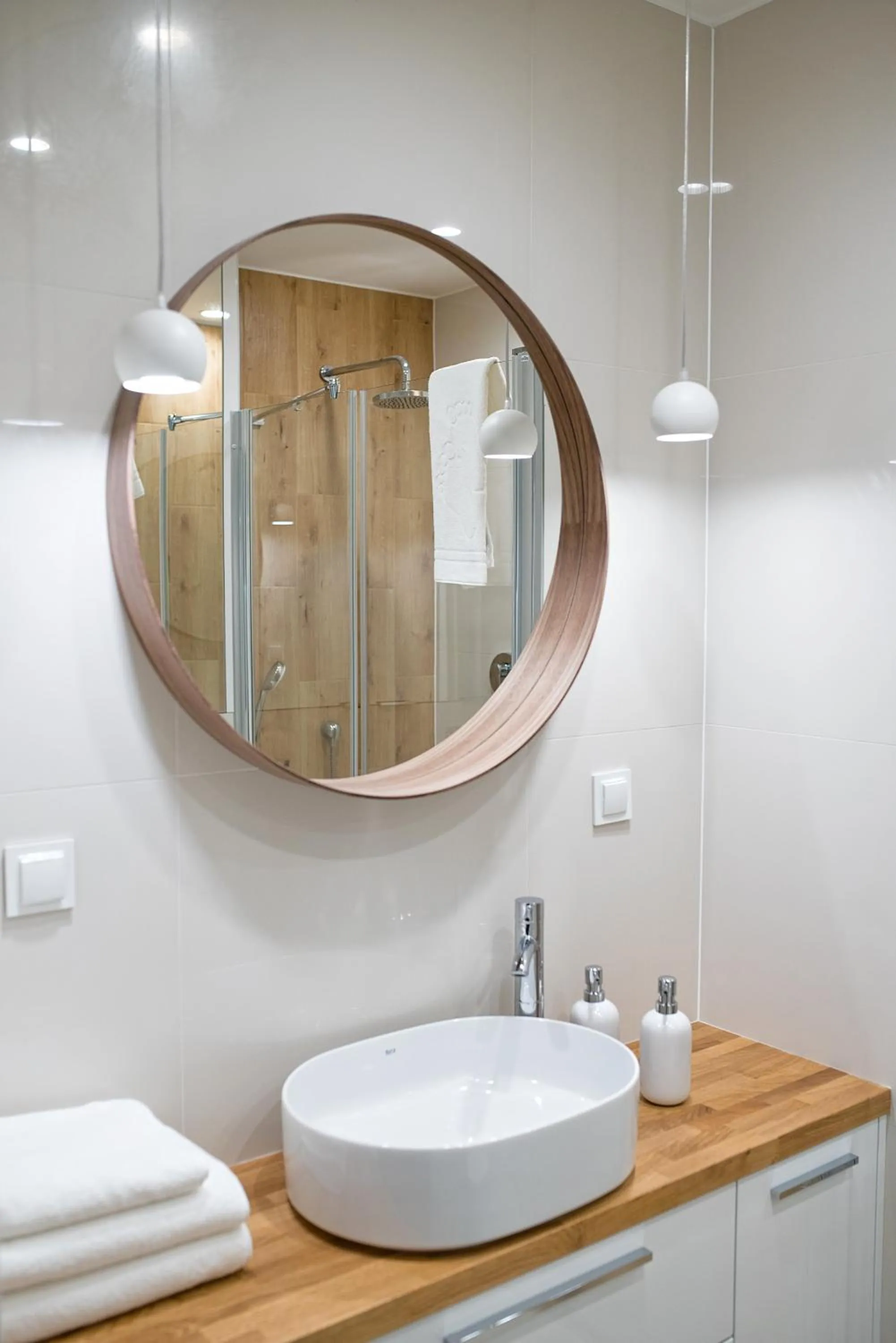 Bathroom in Enklawa Białowieska Forest & Spa