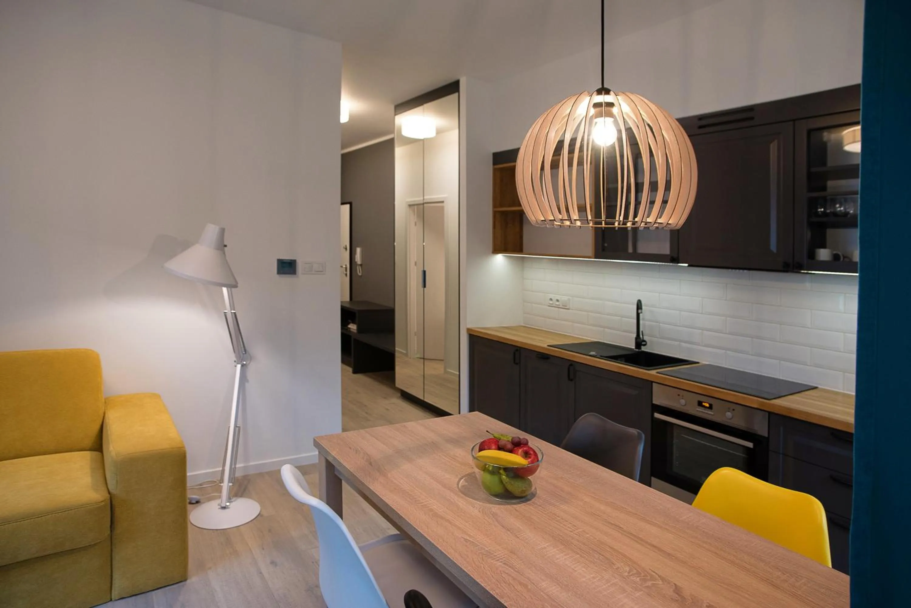 Kitchen or kitchenette in Enklawa Białowieska Forest & Spa