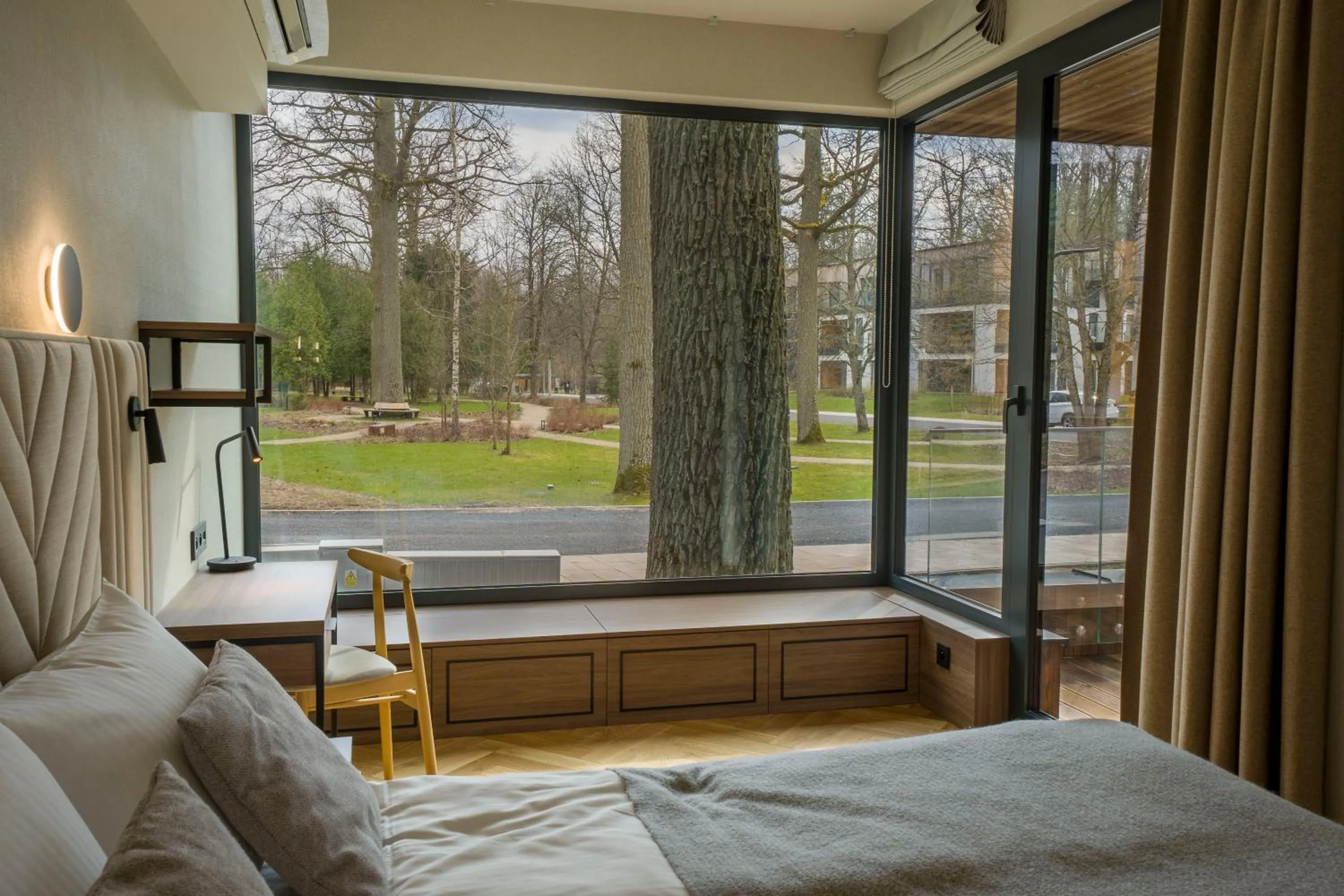 Bedroom, Bed in Enklawa Białowieska Forest & Spa