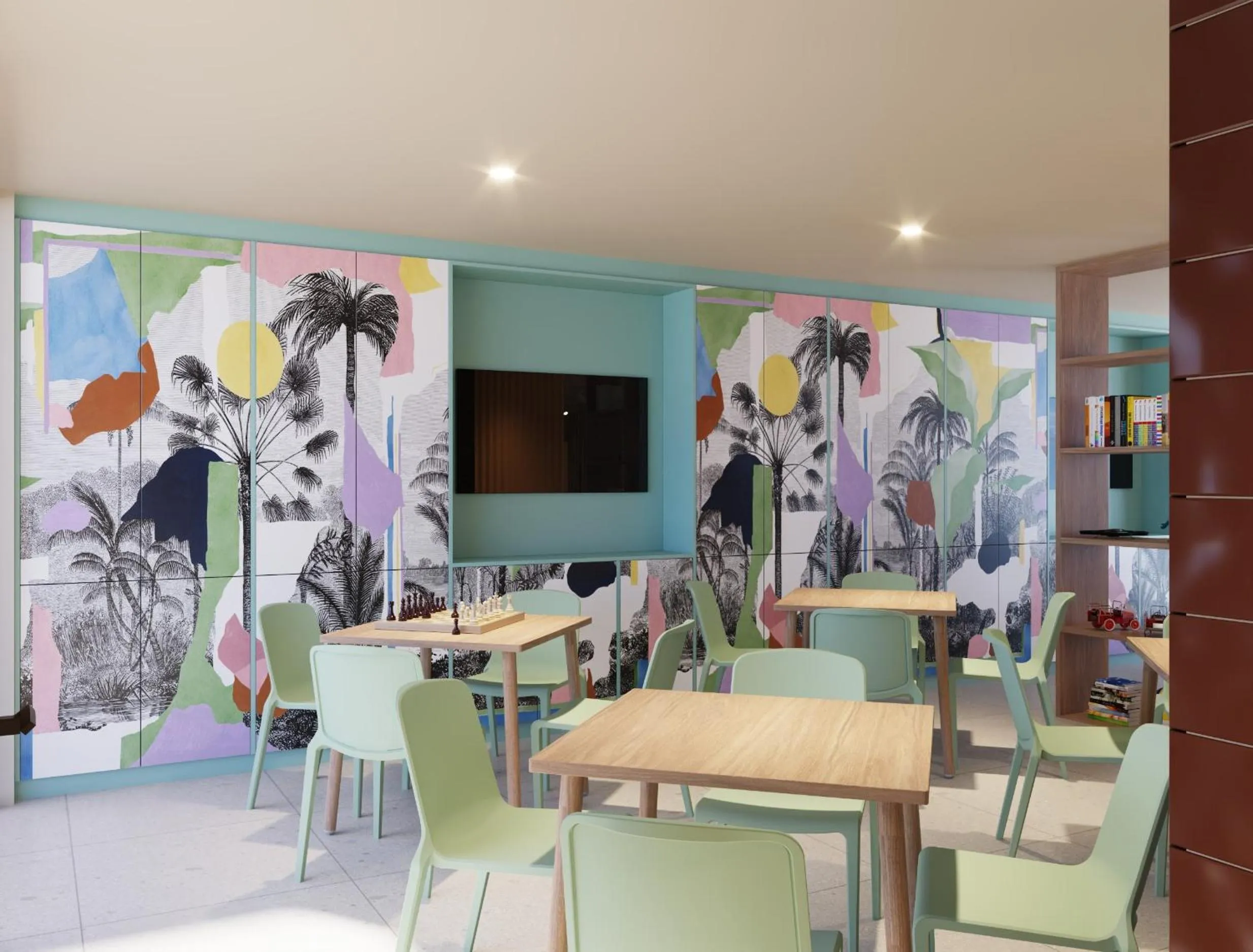 Communal lounge/ TV room in Bahia Principe Sunlight Costa Adeje - All Inclusive