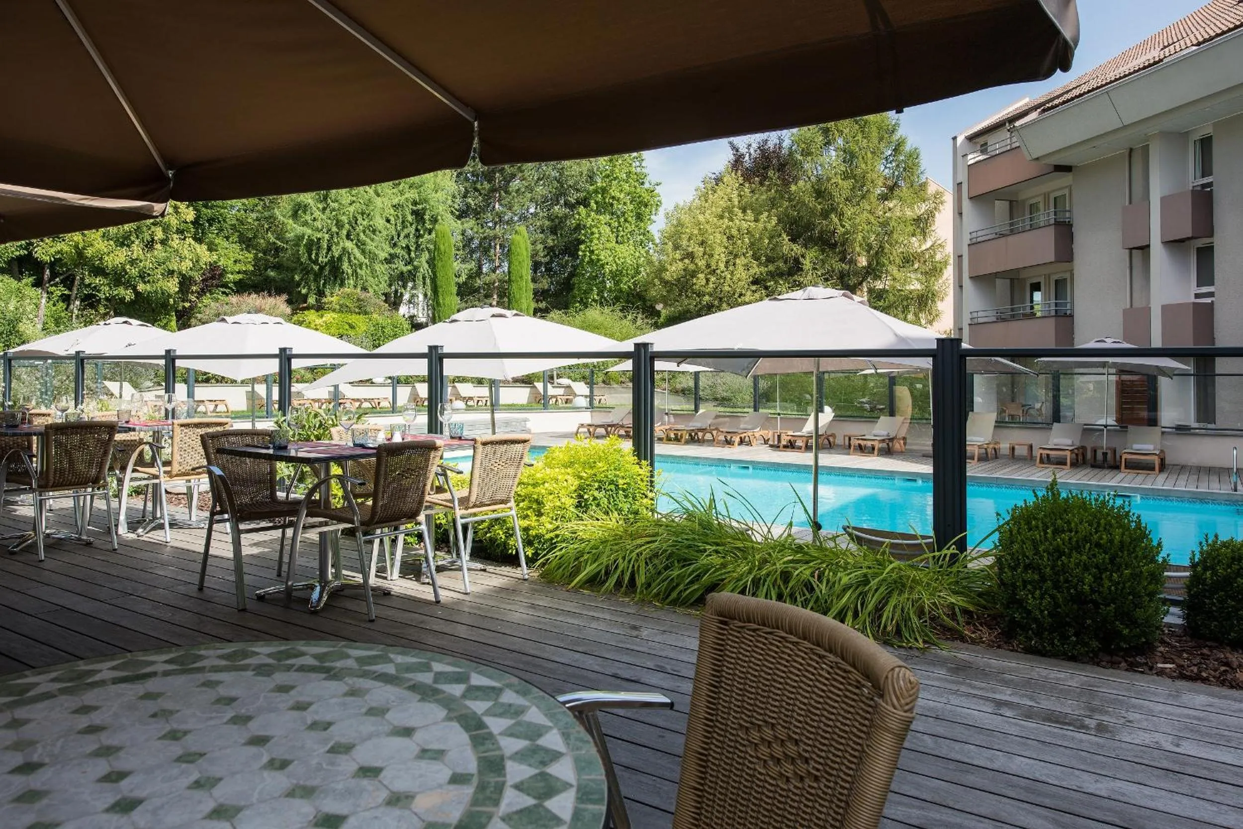 Restaurant/places to eat in Résidence la Réserve Genève Ferney Voltaire