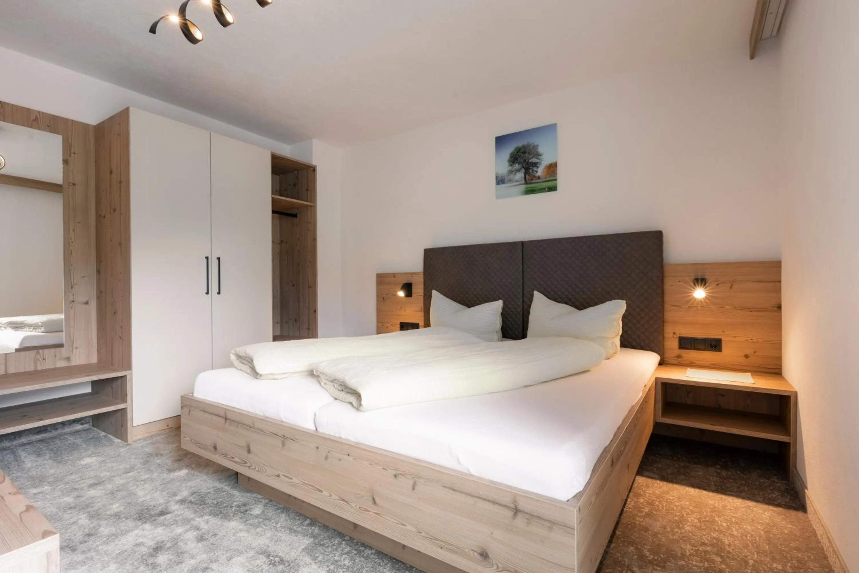 Bedroom, Bed in Apart Jägerheim
