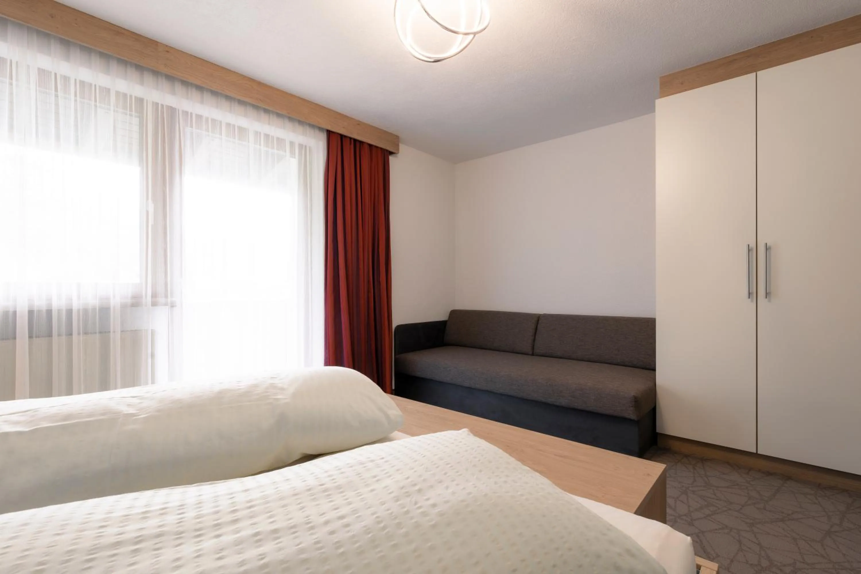 Bedroom, Bed in Apart Jägerheim