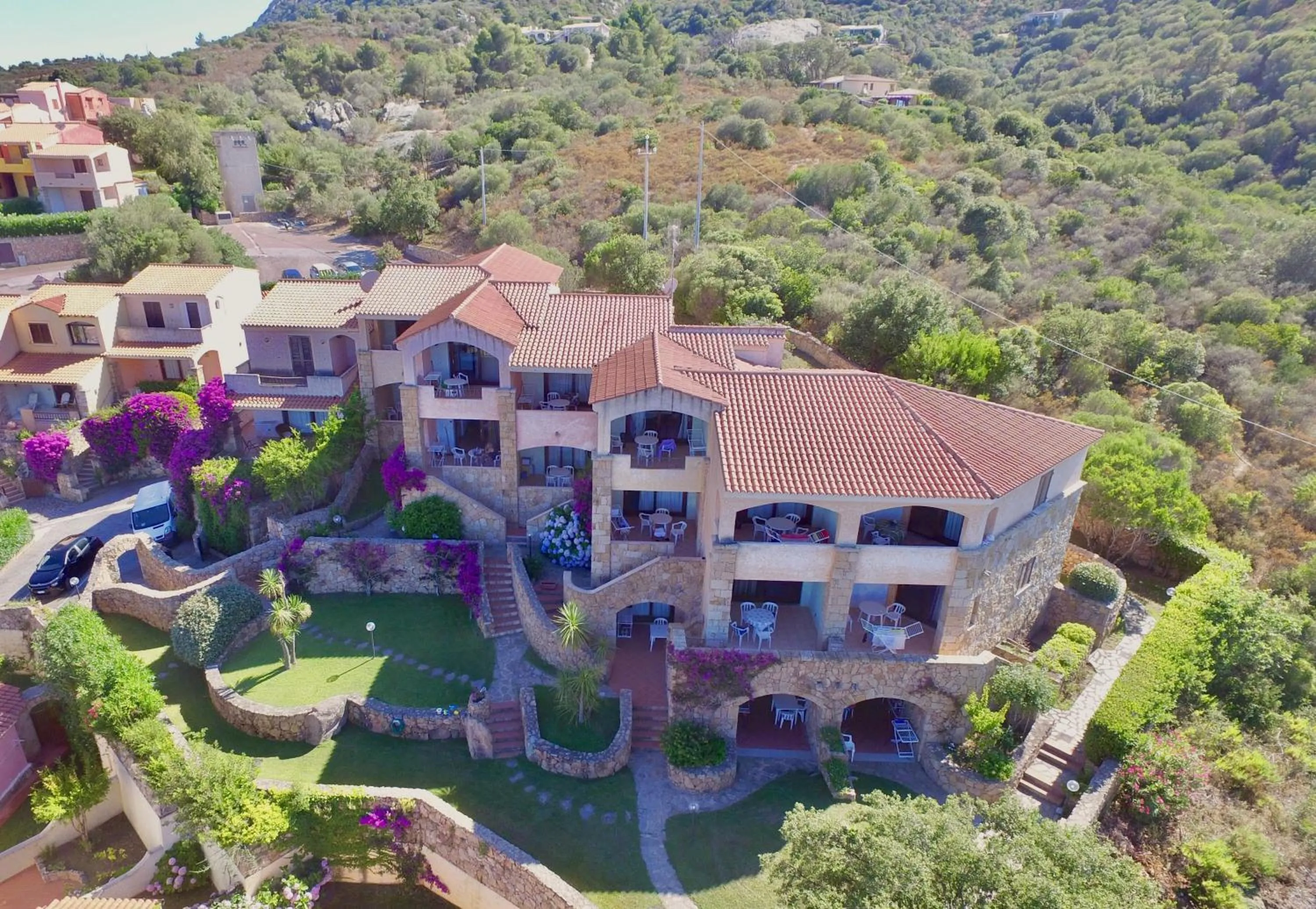 Bird's eye view in La Costa View