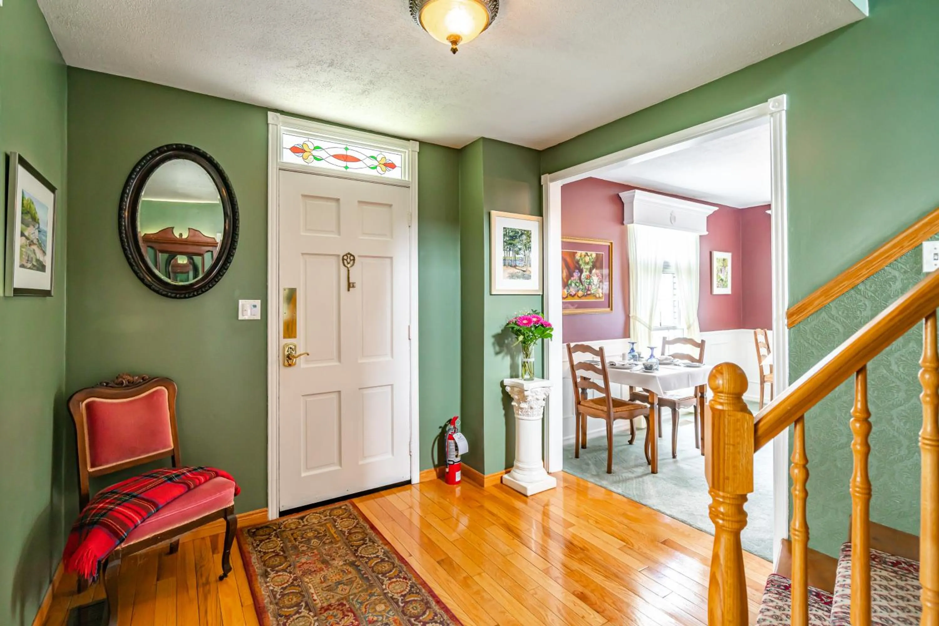 Lobby or reception in Abacot Hall Bed & Breakfast