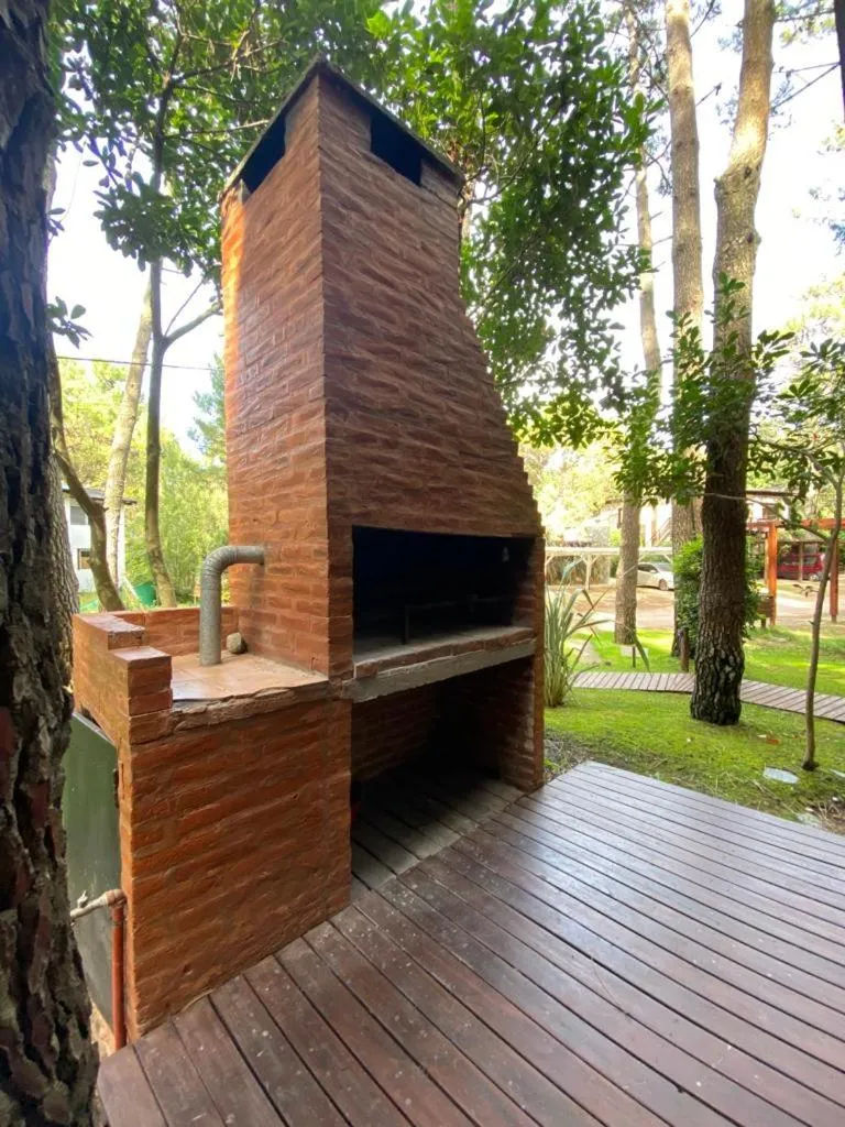 BBQ facilities in Cabañas y Apart Utopia