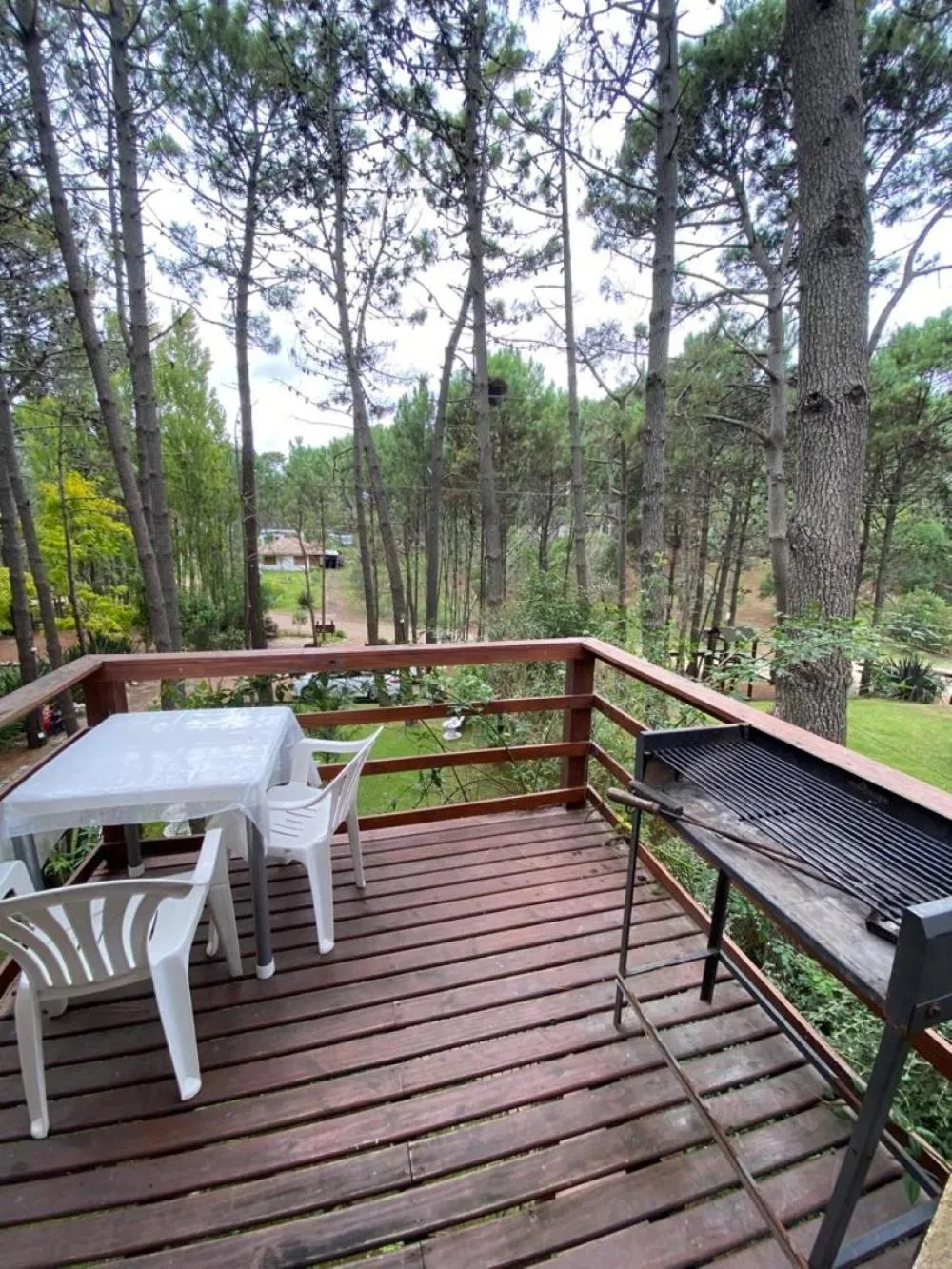 BBQ facilities in Cabañas y Apart Utopia