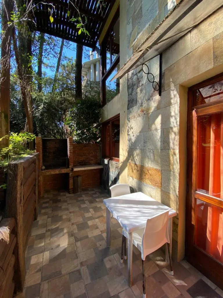 BBQ facilities in Cabañas y Apart Utopia