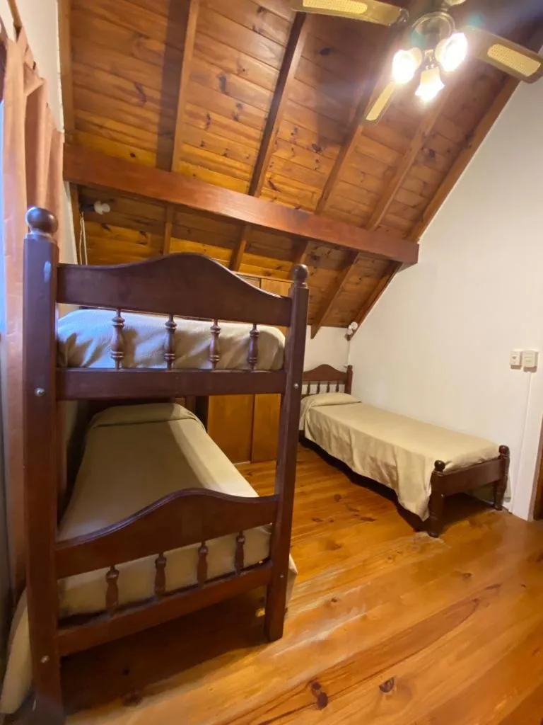 Bed in Cabañas y Apart Utopia