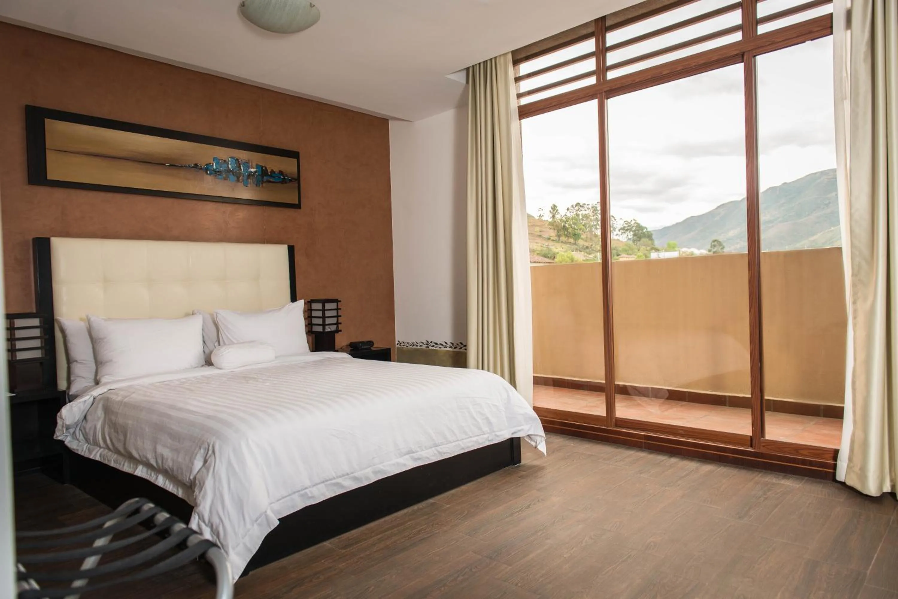 Photo of the whole room, Bed in Hosteria Arhaná