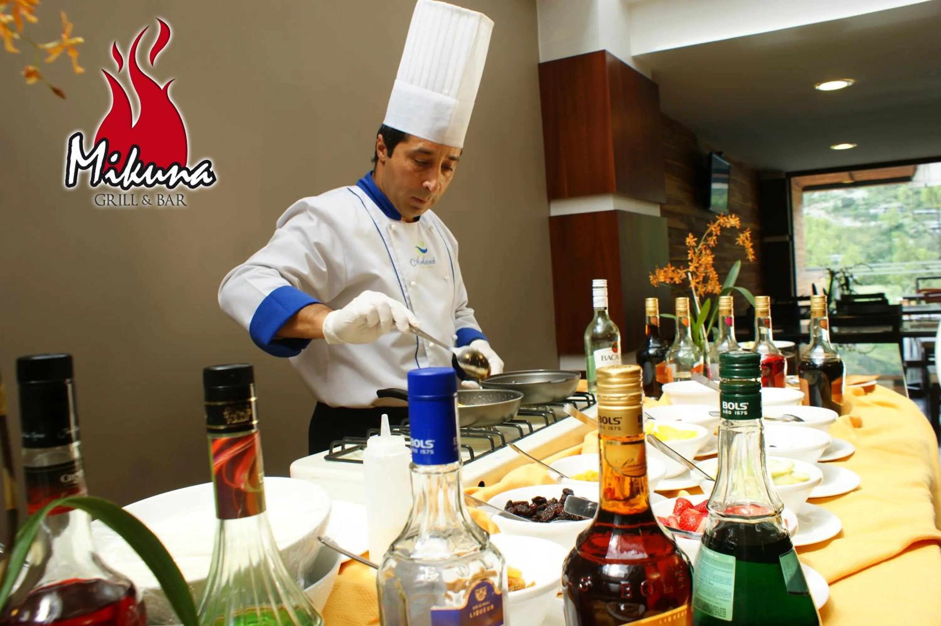 Restaurant/places to eat in Hosteria Arhaná