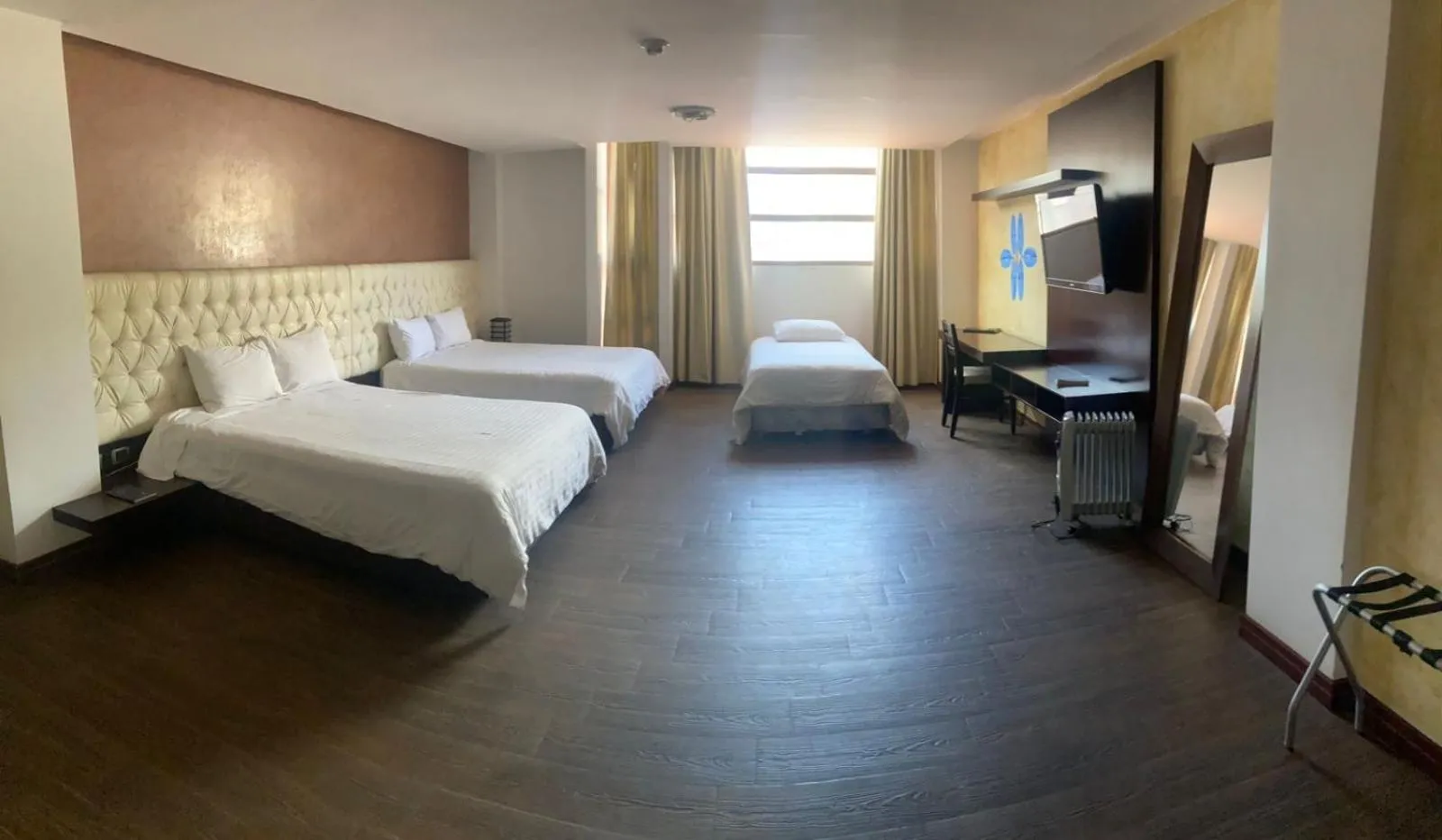 Bed in Hosteria Arhaná