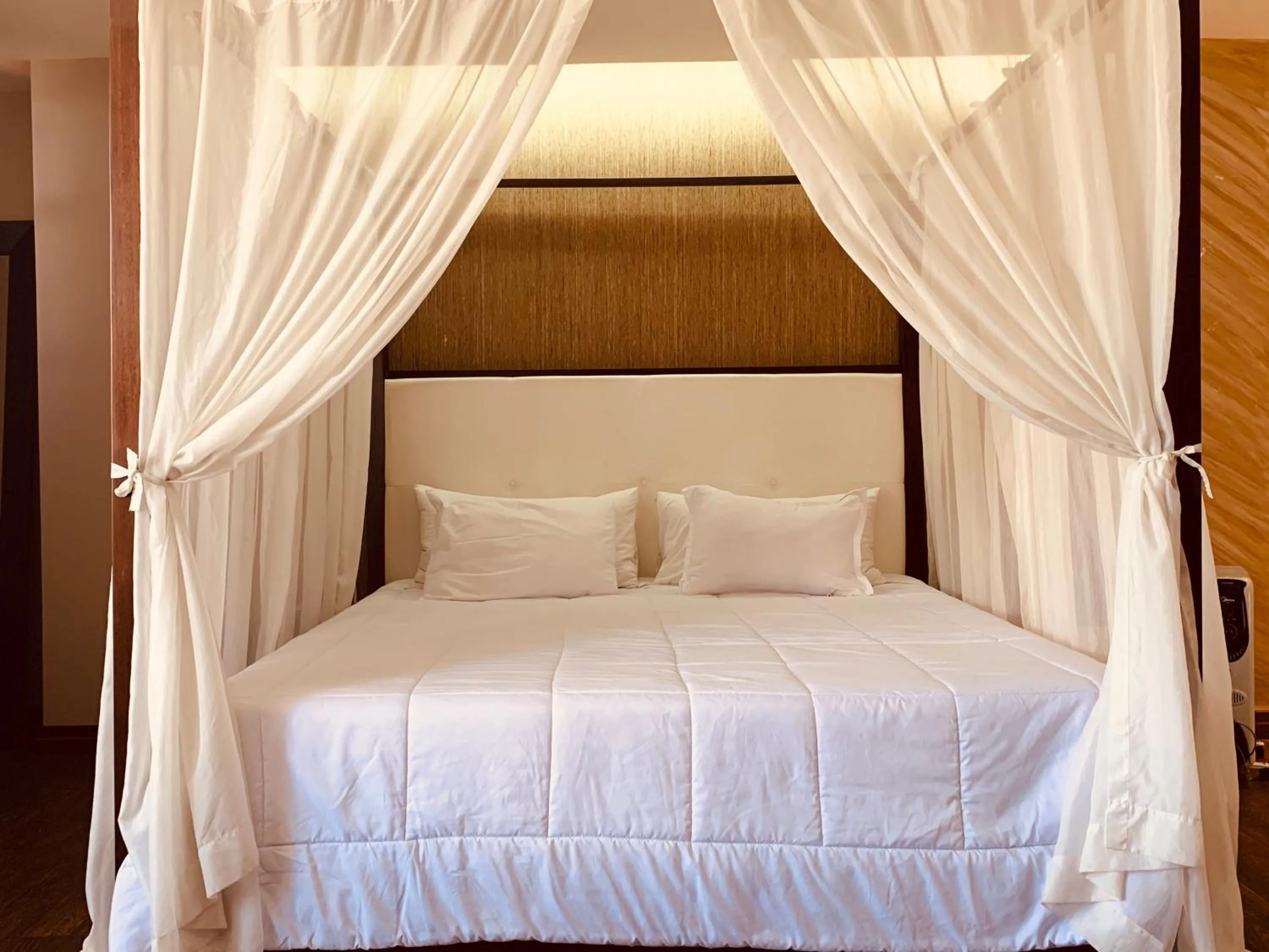 Bed in Hosteria Arhaná