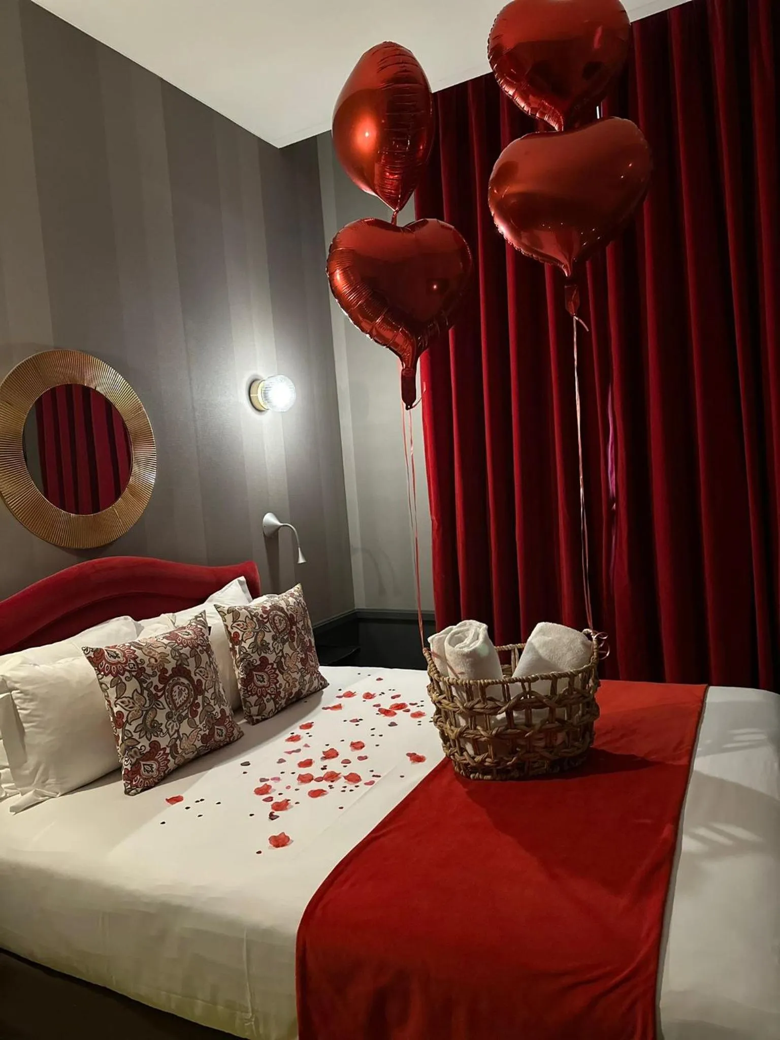 Bed in Hôtel Alexandra