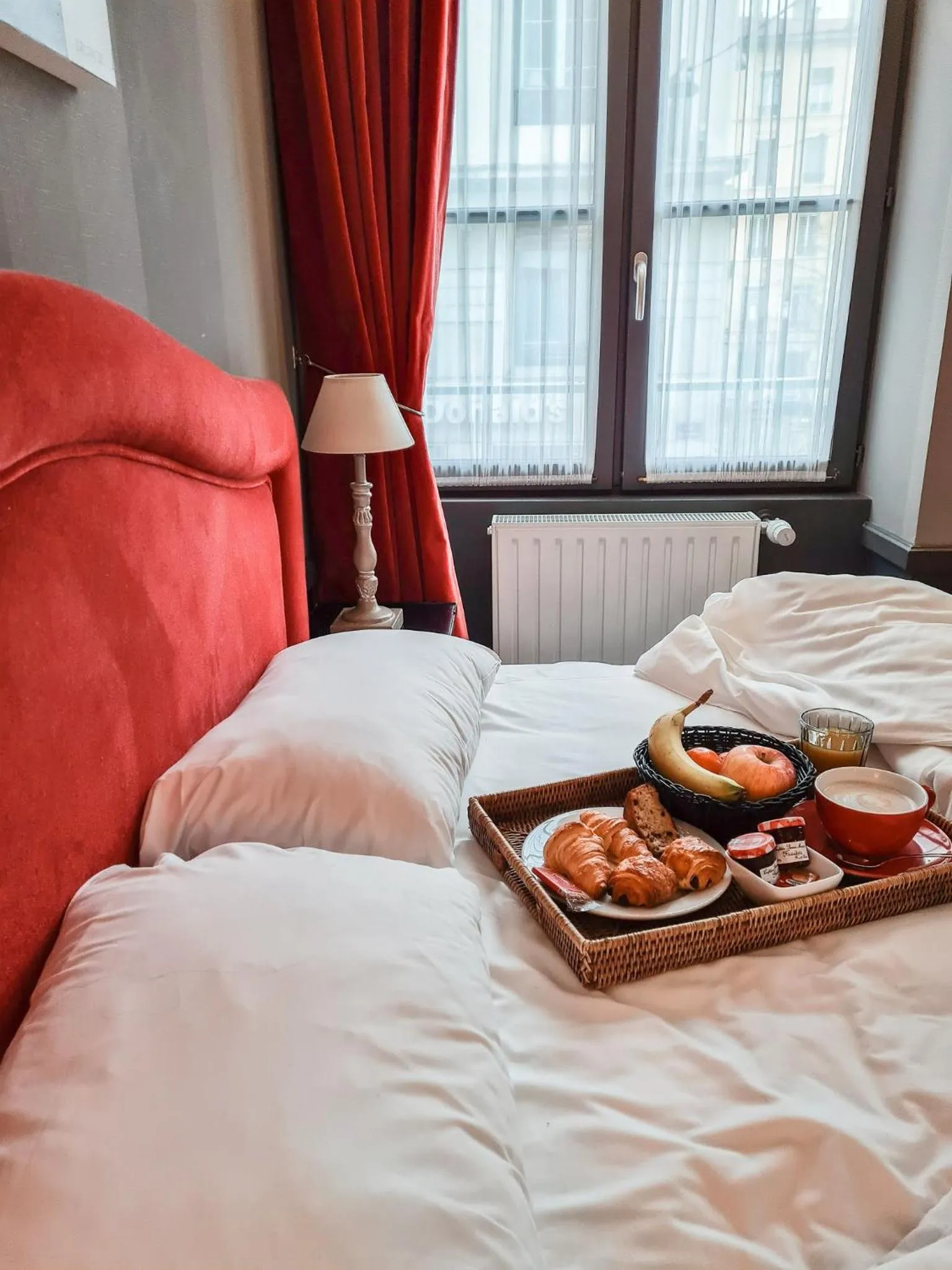 Bed in Hôtel Alexandra