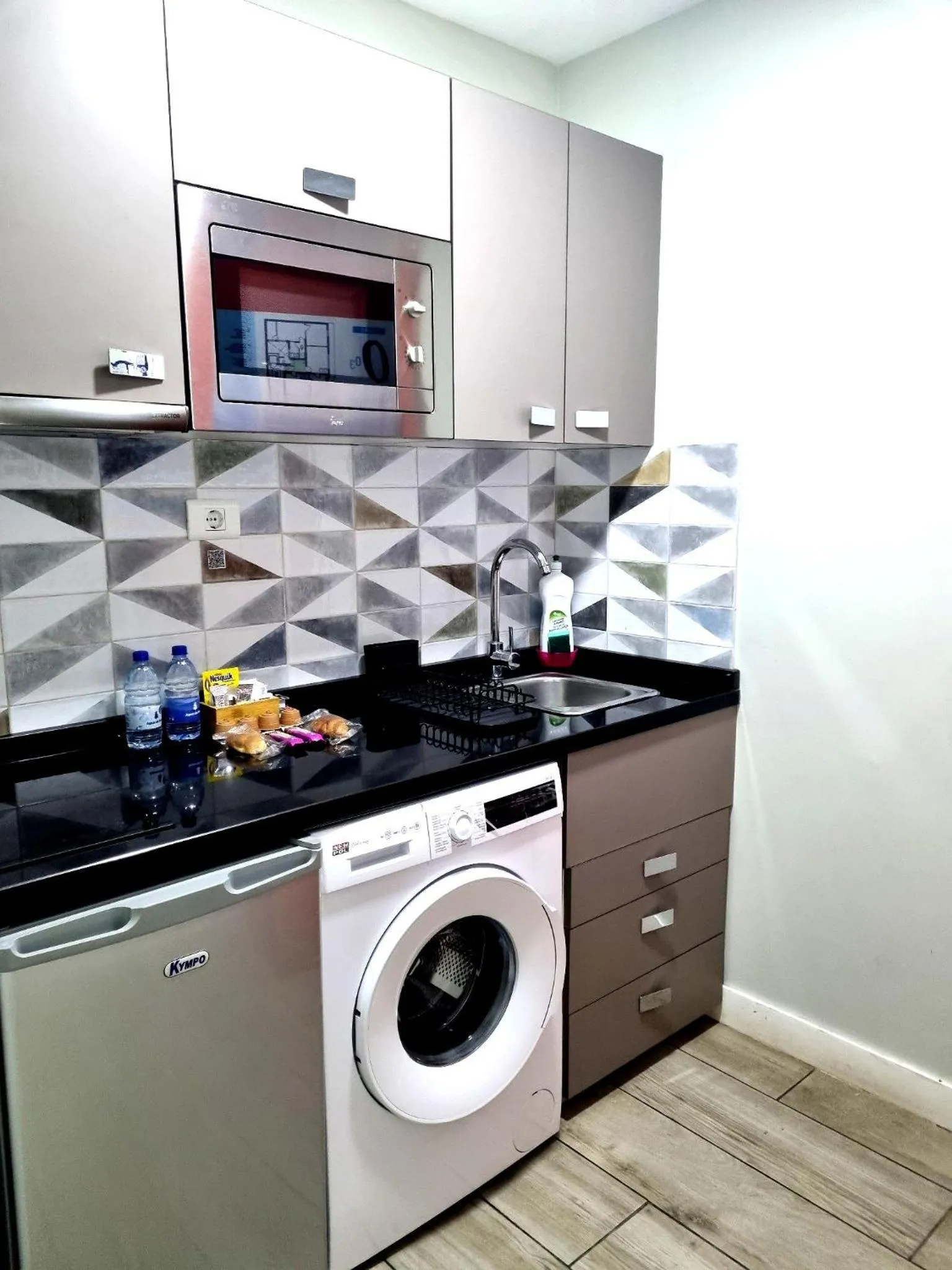 kitchen in Hotel Apartamento Bajamar