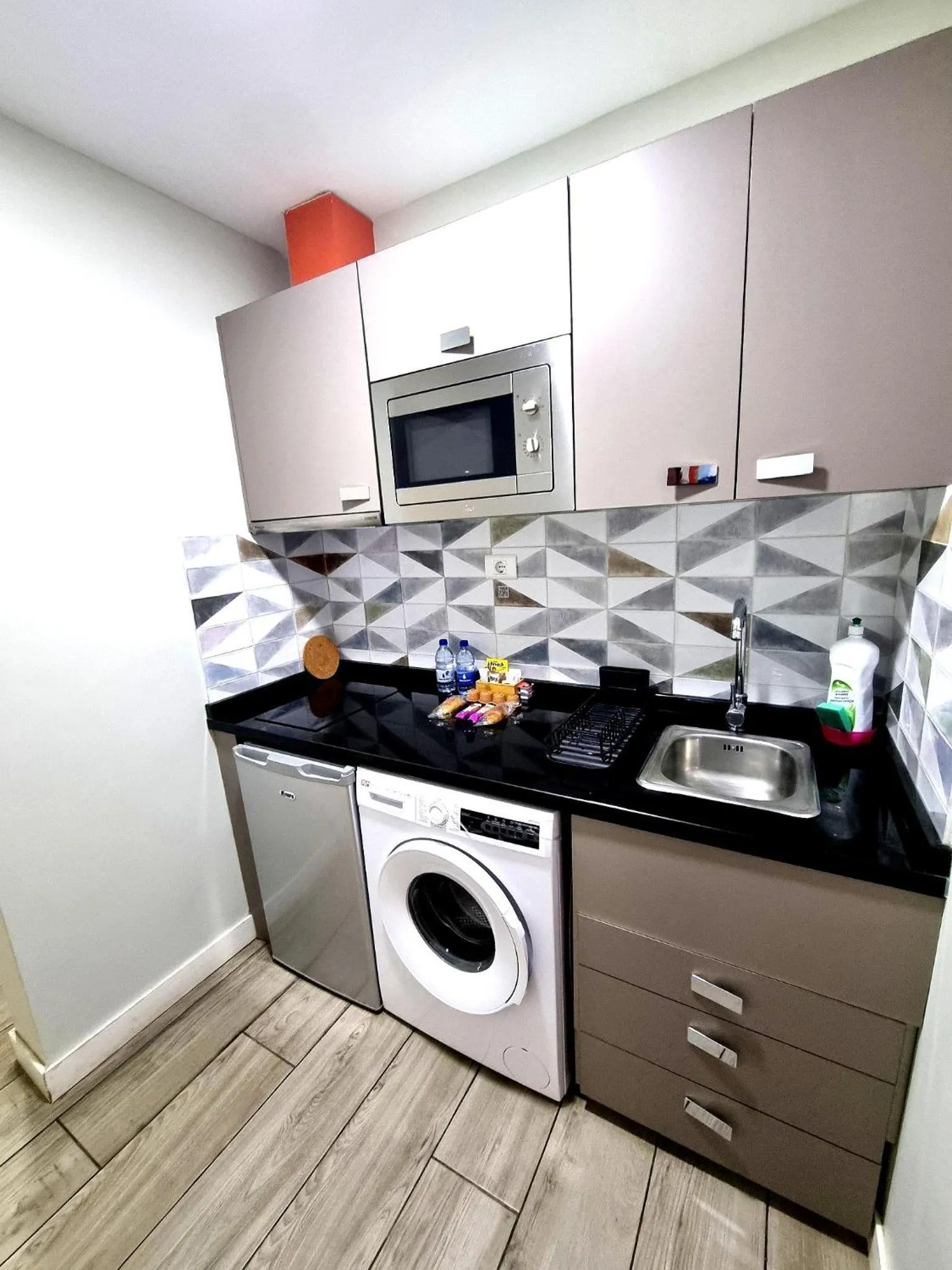 kitchen in Hotel Apartamento Bajamar