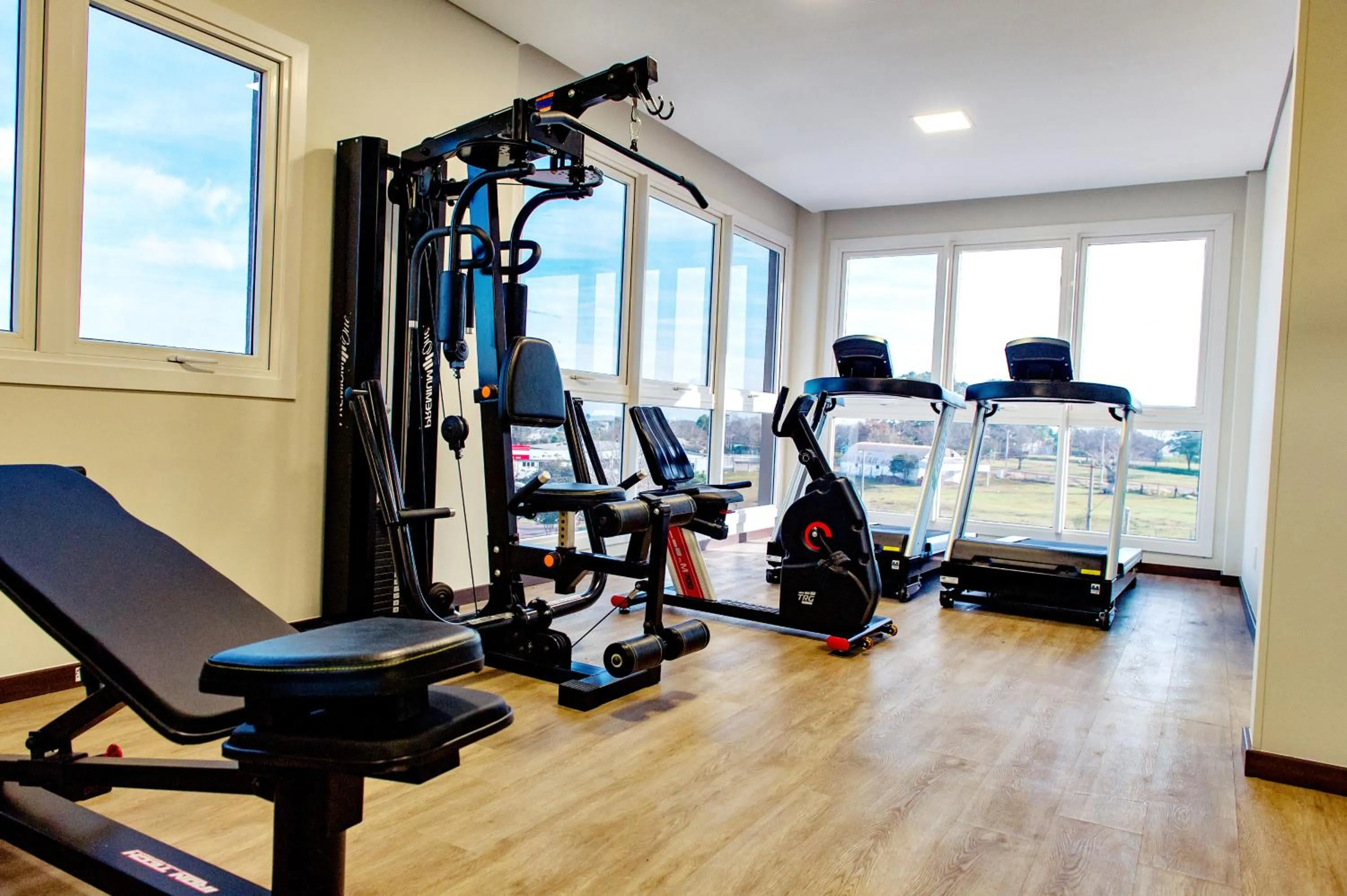 Fitness centre/facilities in Villas Hotel