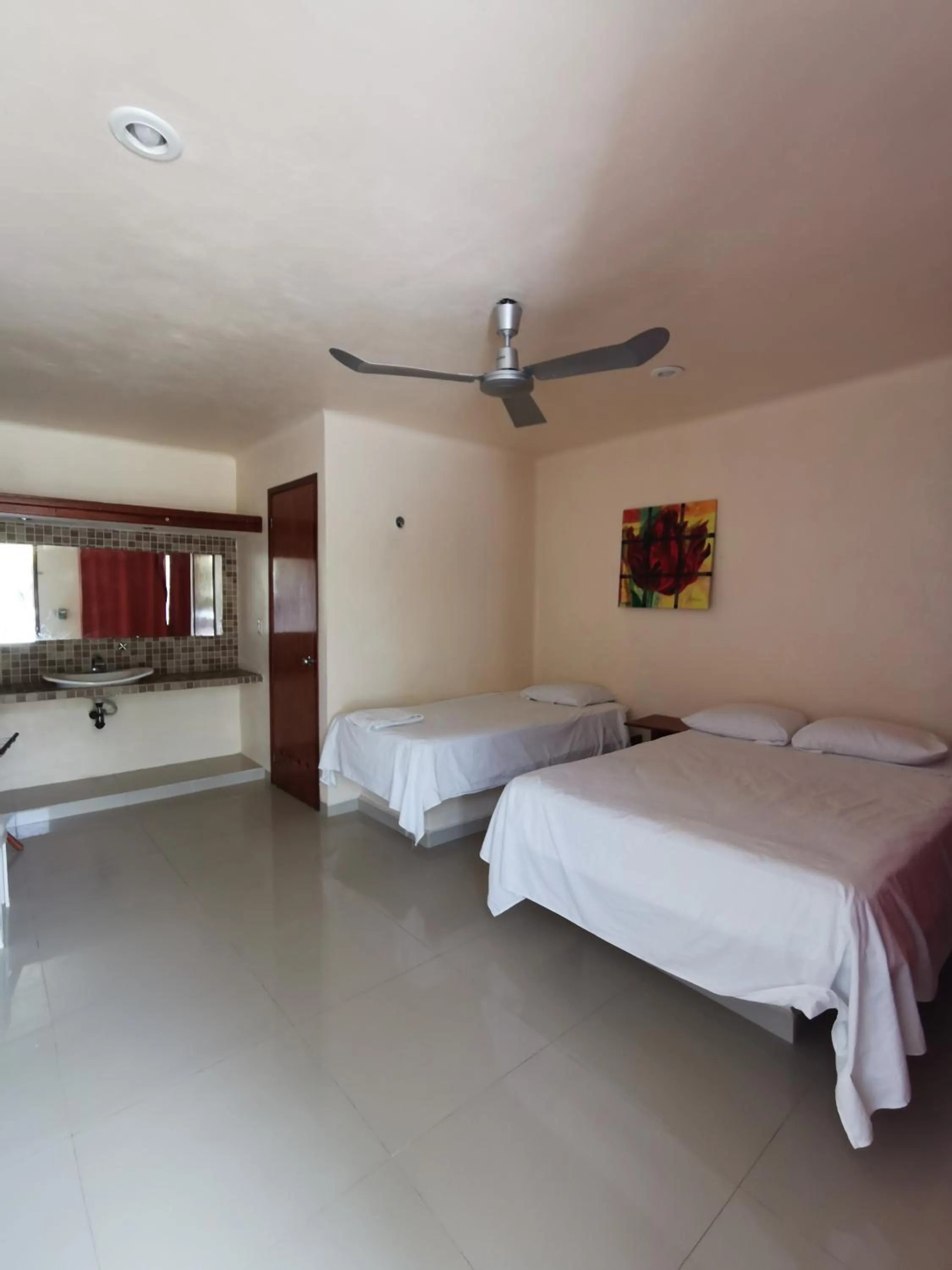 Bed in Las Cabañas del Doctor