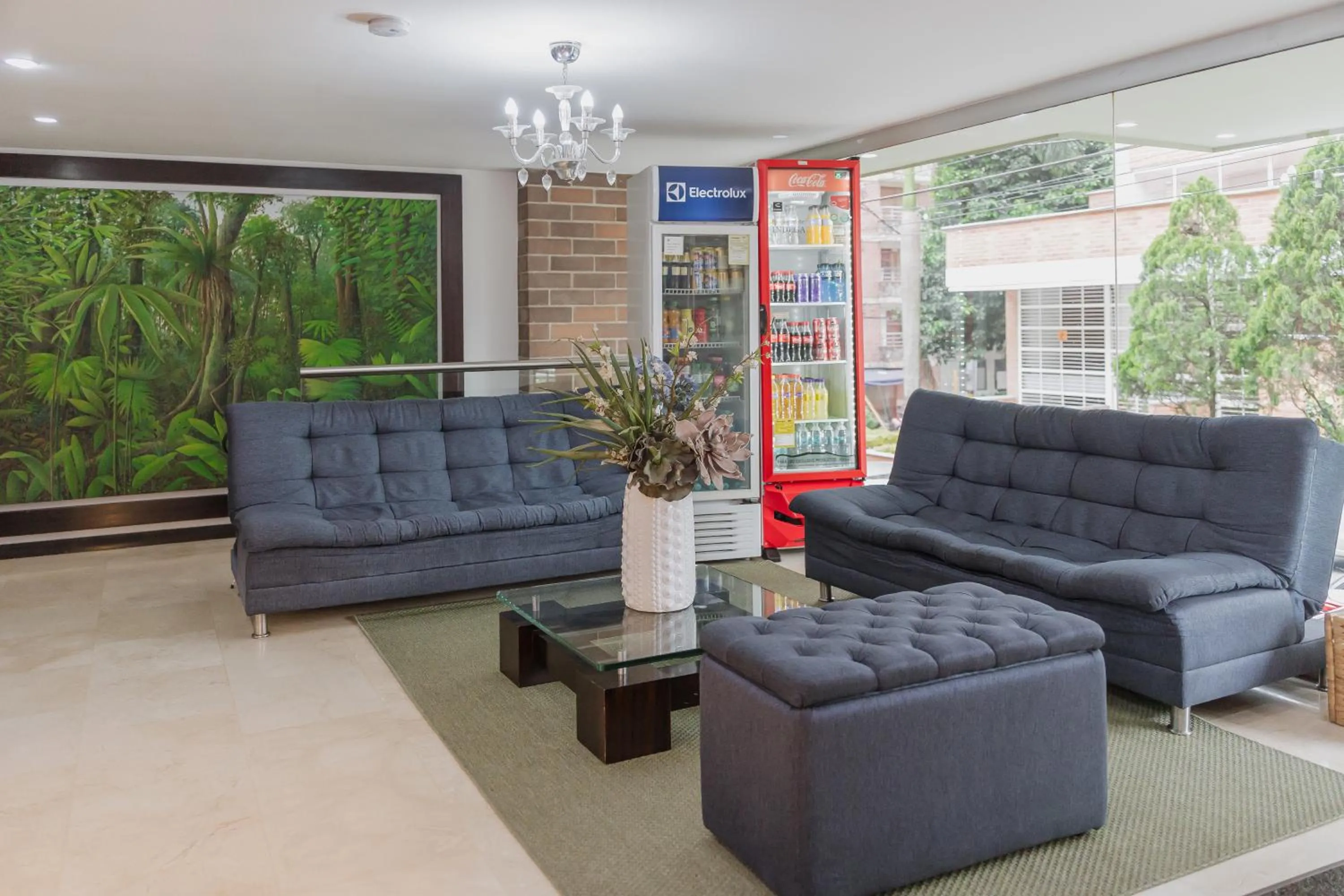Living room in Hotel Portón Sabaneta