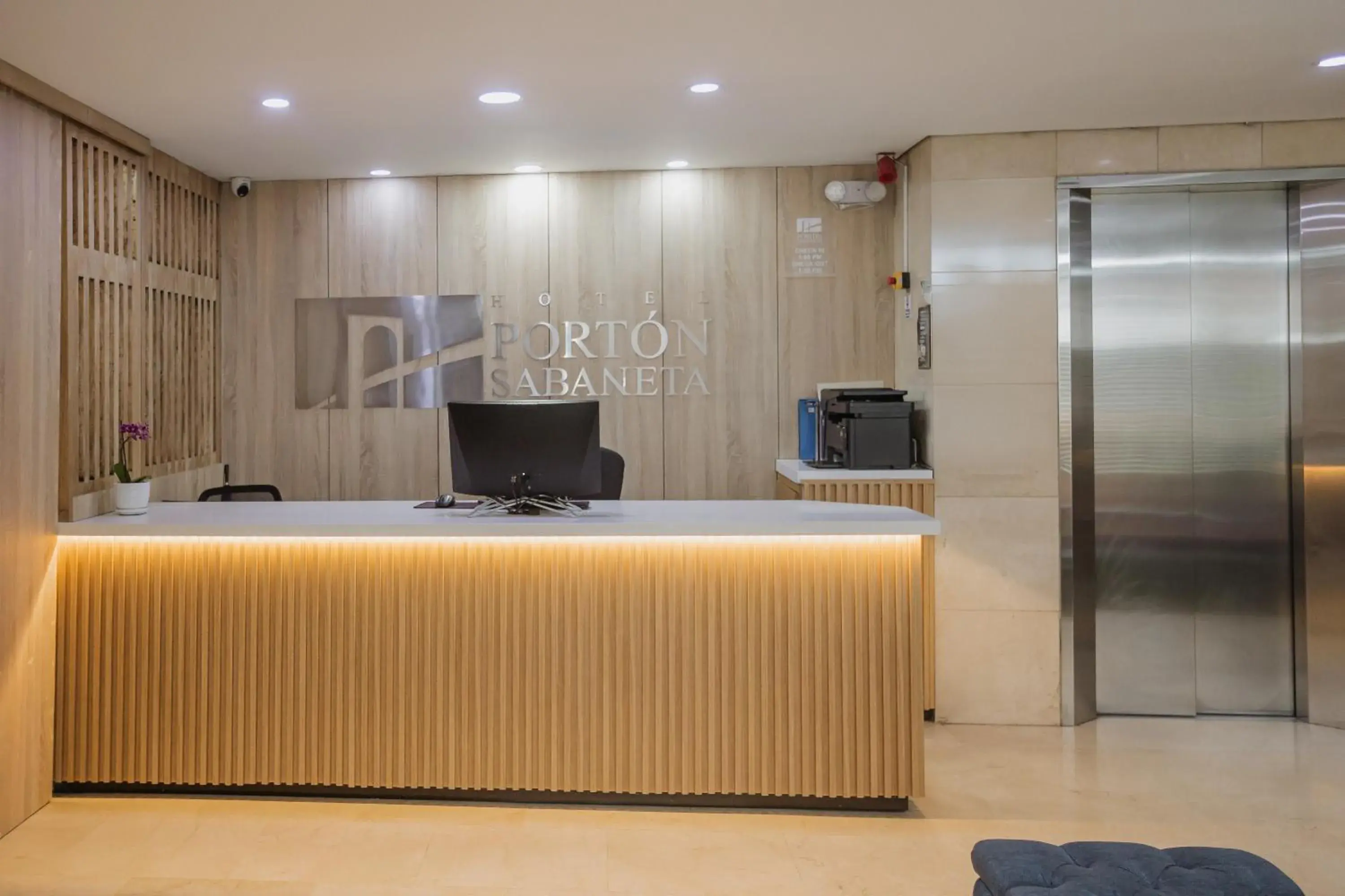 Lobby or reception in Hotel Portón Sabaneta Lobby or reception in Hotel Portón Sabaneta