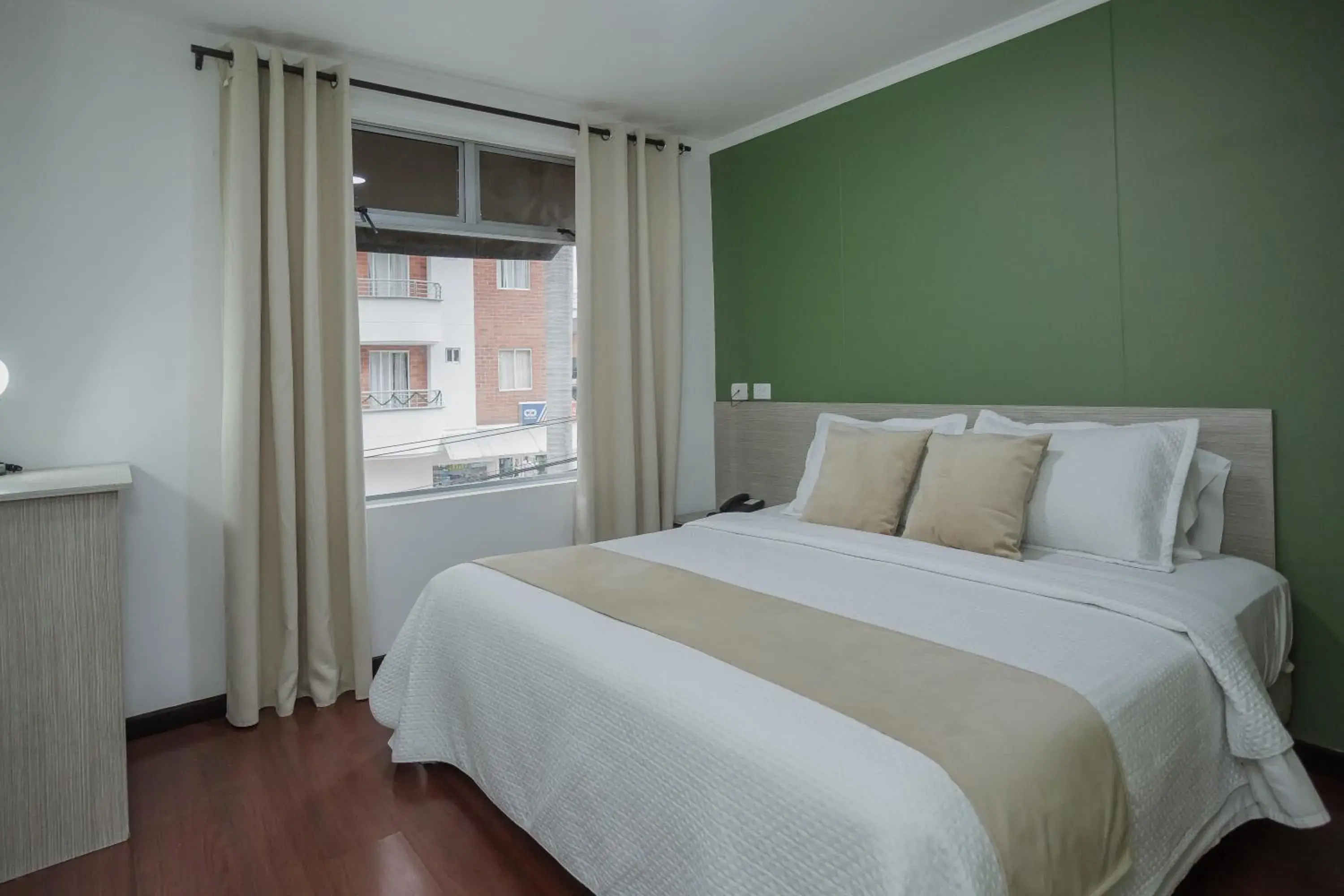 Bed in Hotel Portón Sabaneta Bed in Hotel Portón Sabaneta