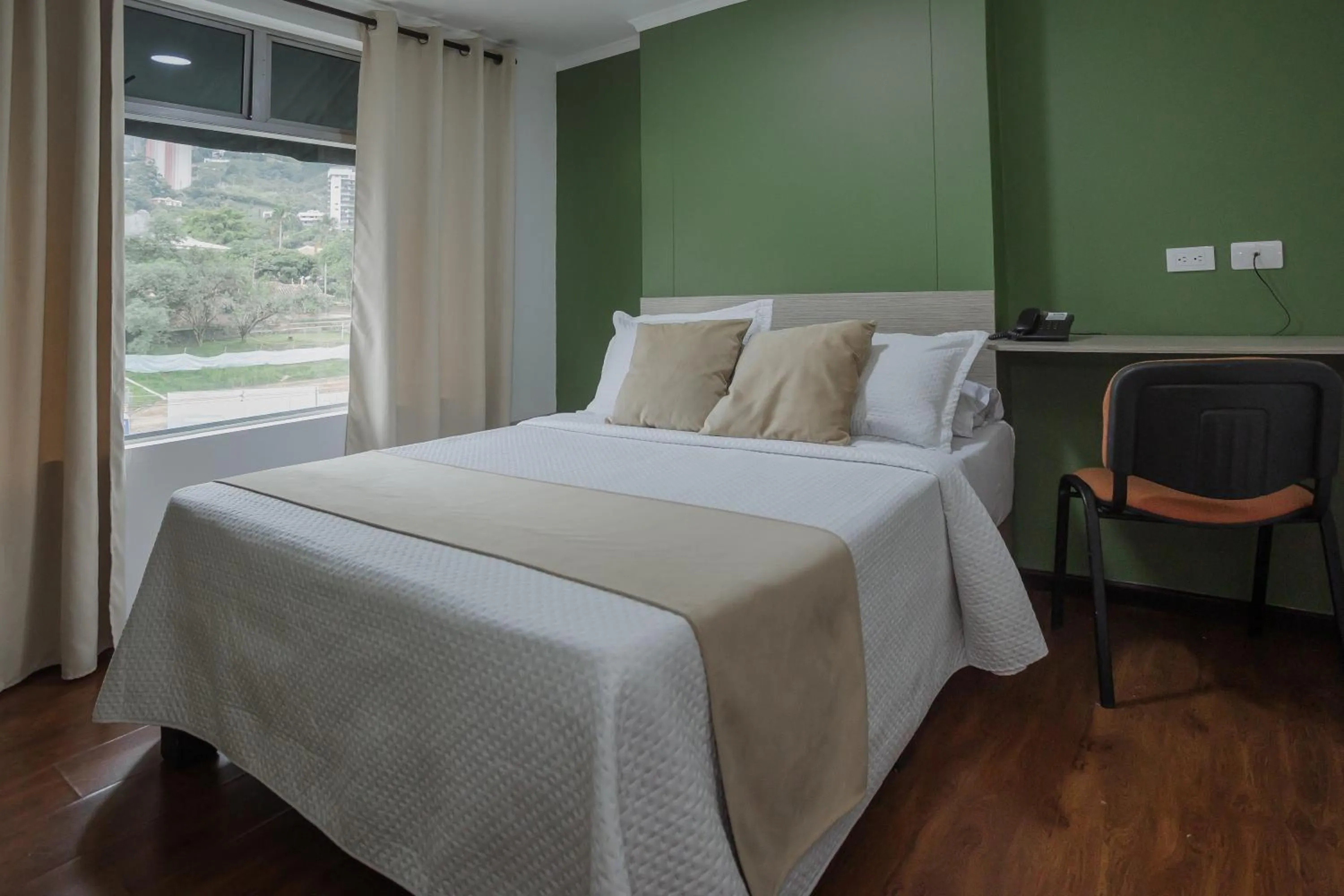 Bed in Hotel Portón Sabaneta