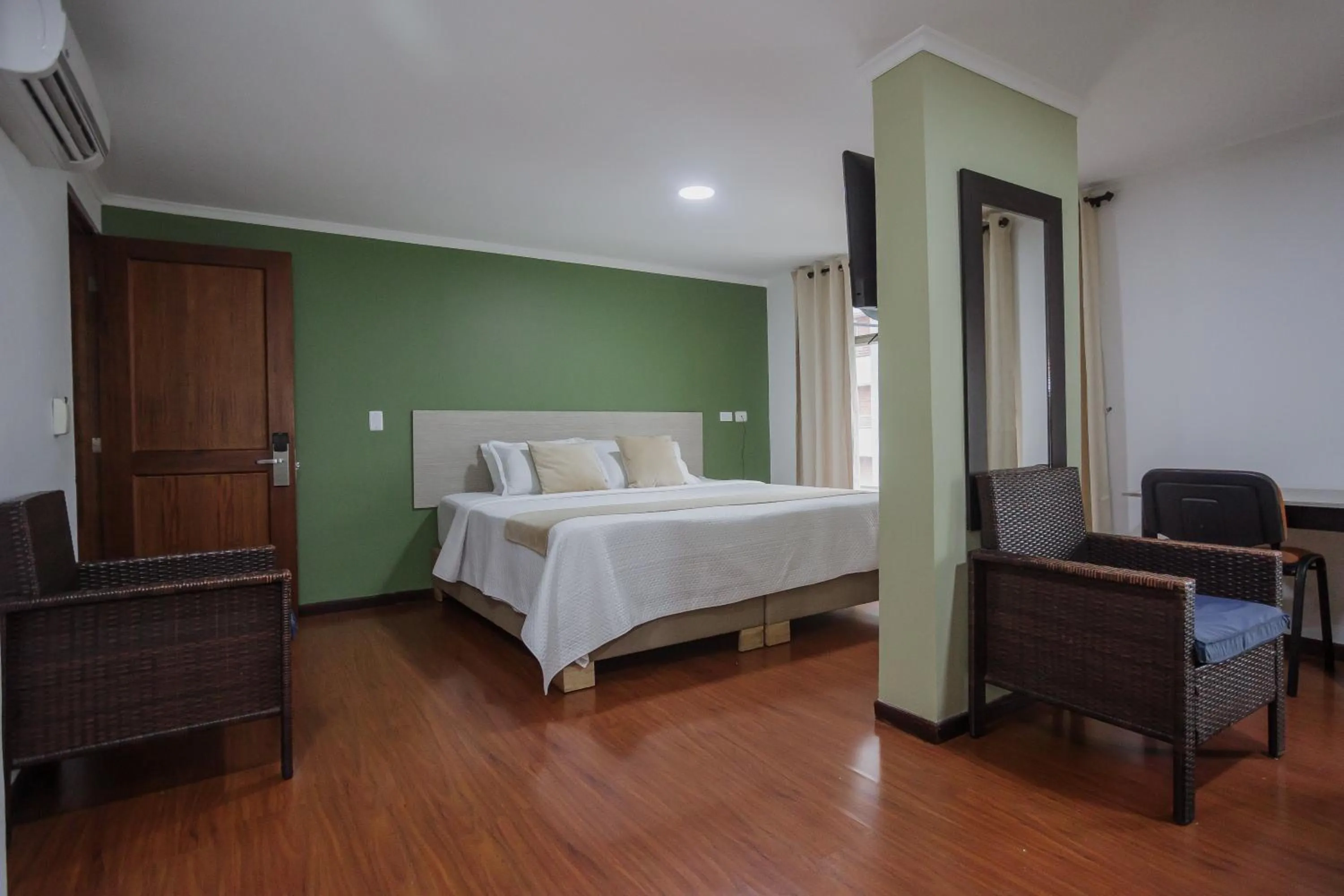 Bed in Hotel Portón Sabaneta