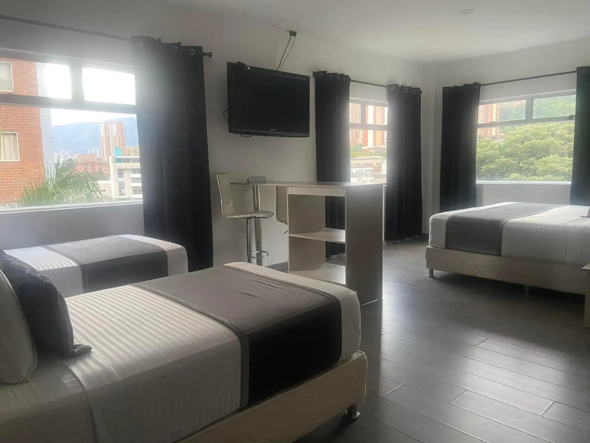 Bed in Hotel Portón Sabaneta Bed in Hotel Portón Sabaneta