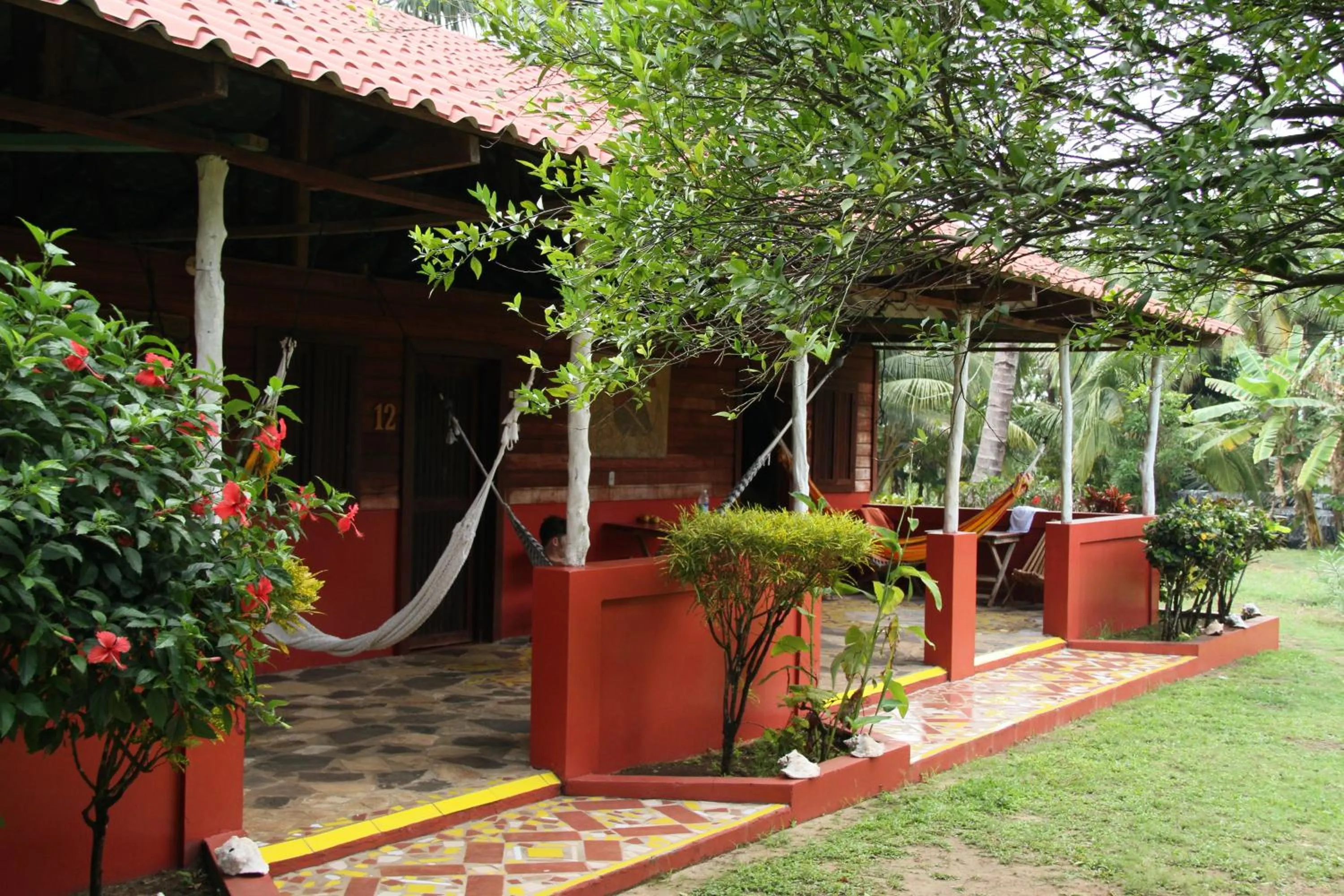 Facade/entrance in Paraiso Beach Hotel