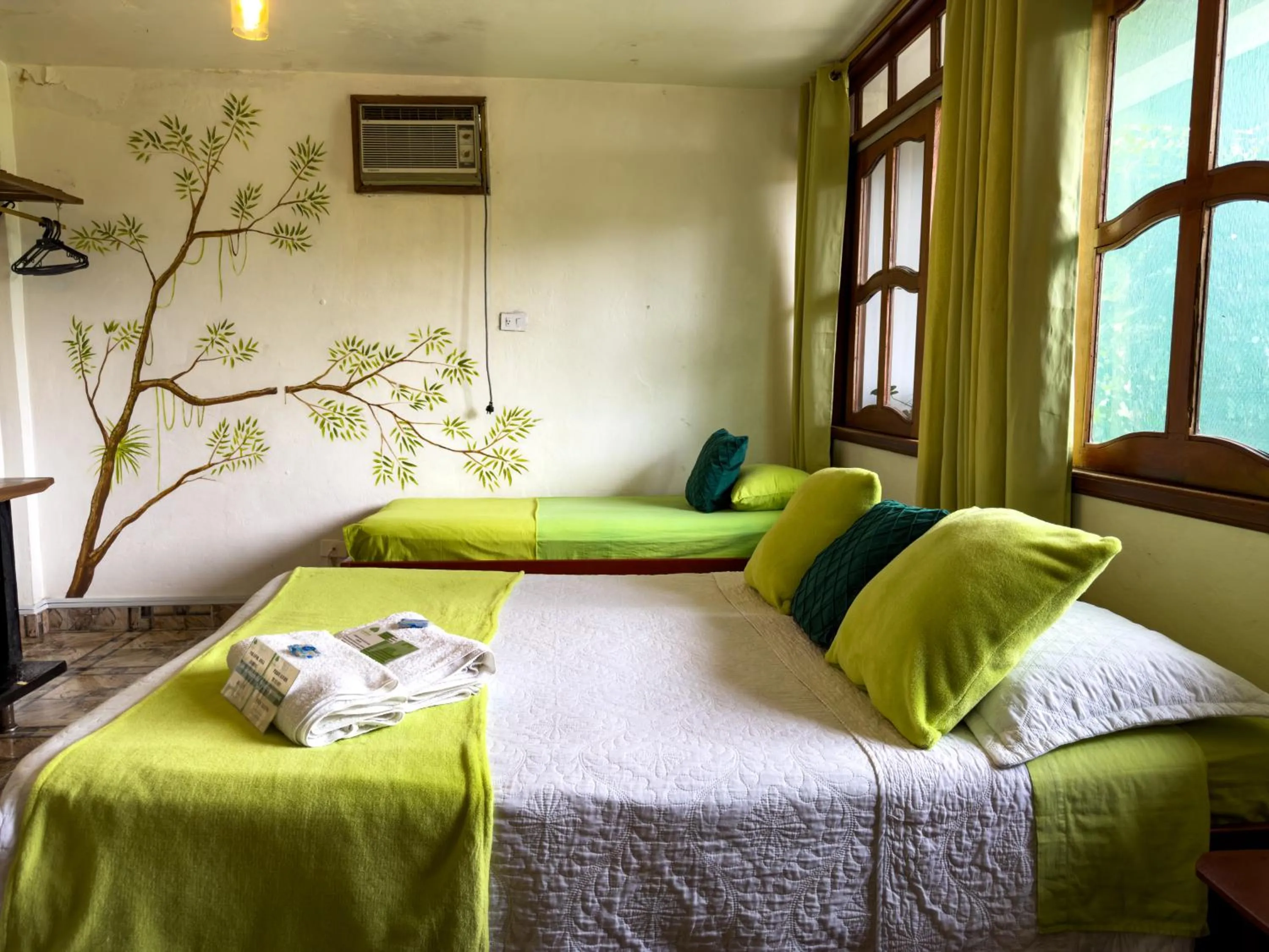 Bed in Eco Hotel El Refugio Boutique