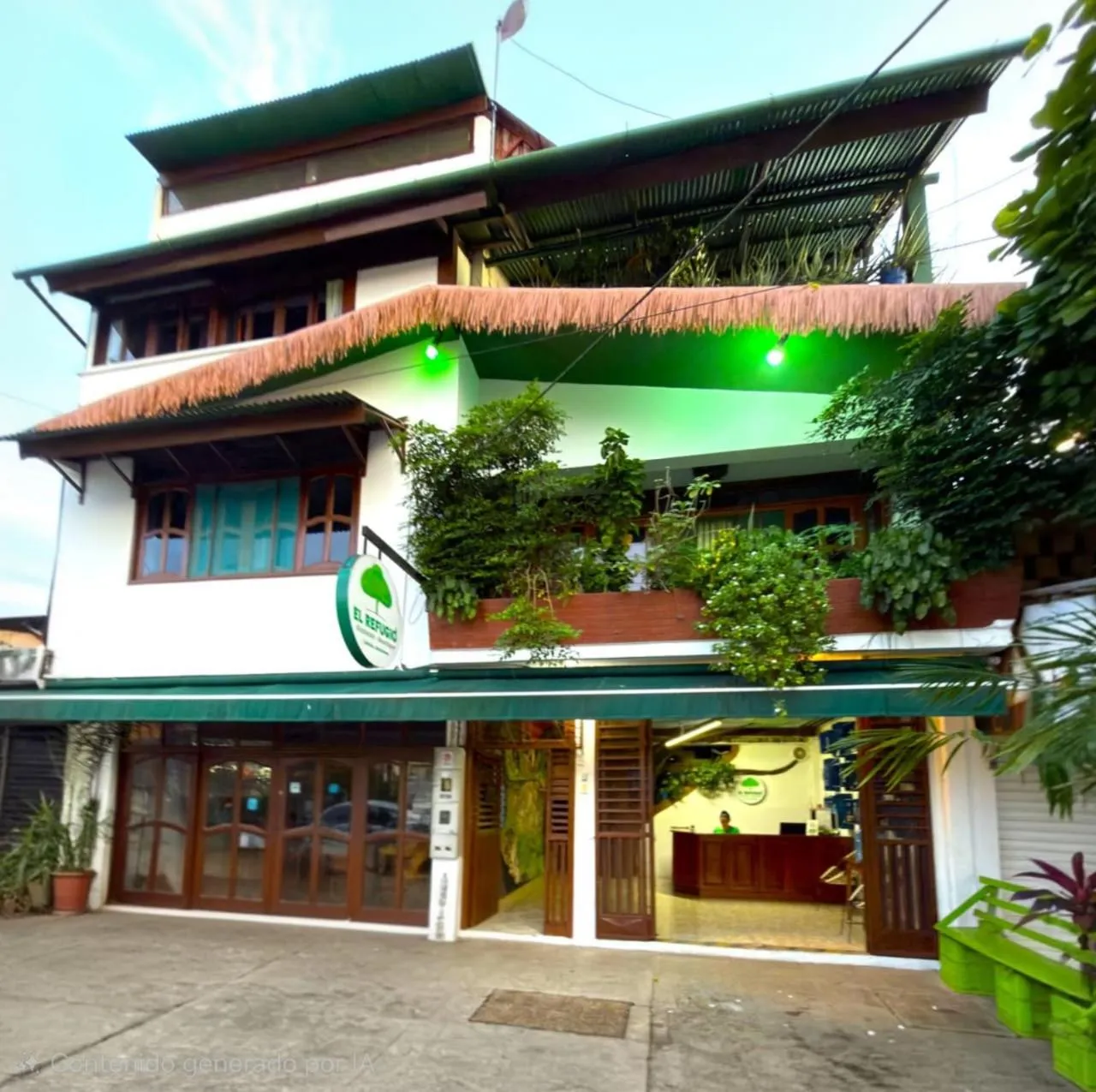 Property building in Eco Hotel El Refugio Boutique