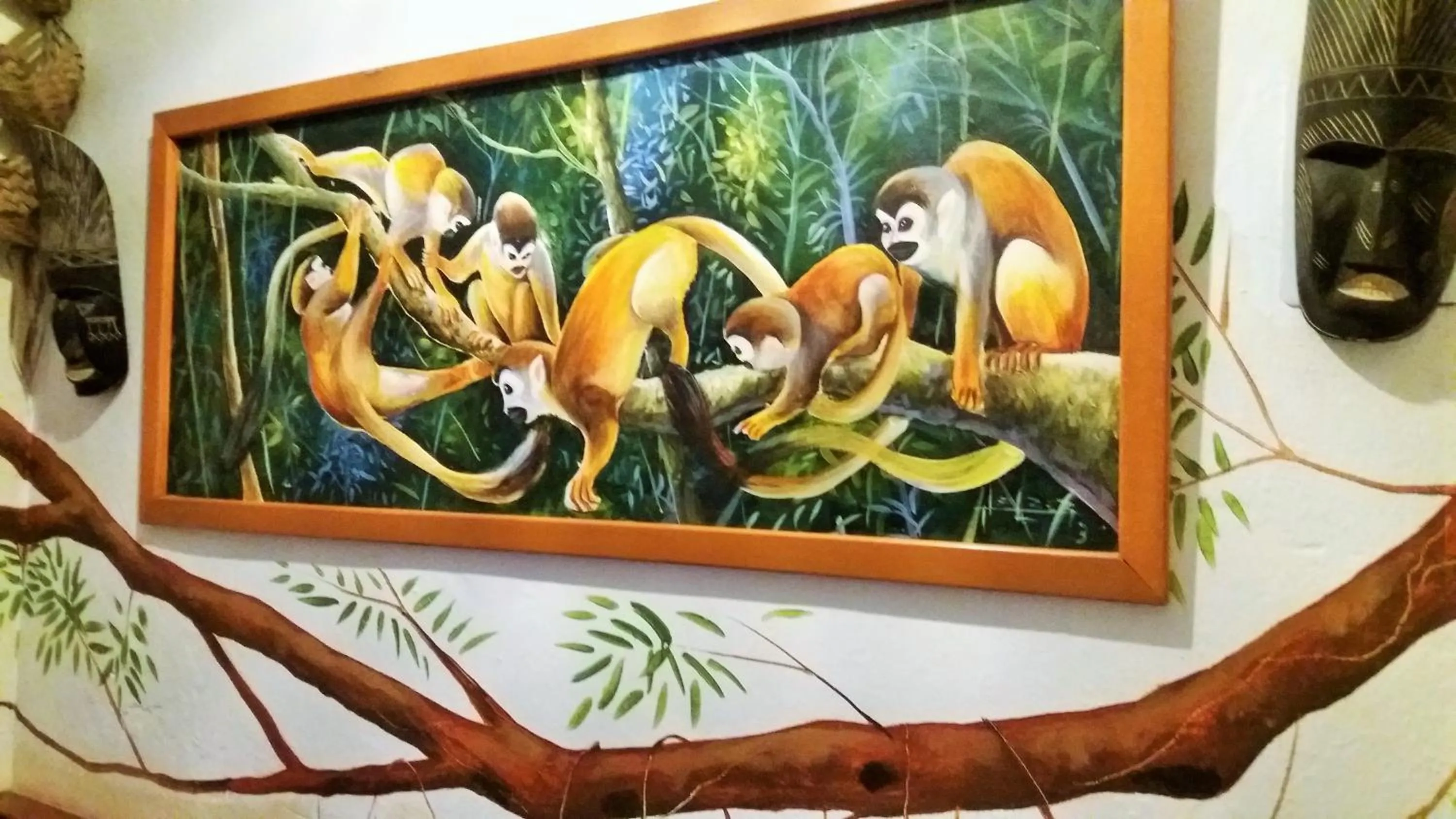 Decorative detail in Eco Hotel El Refugio Boutique