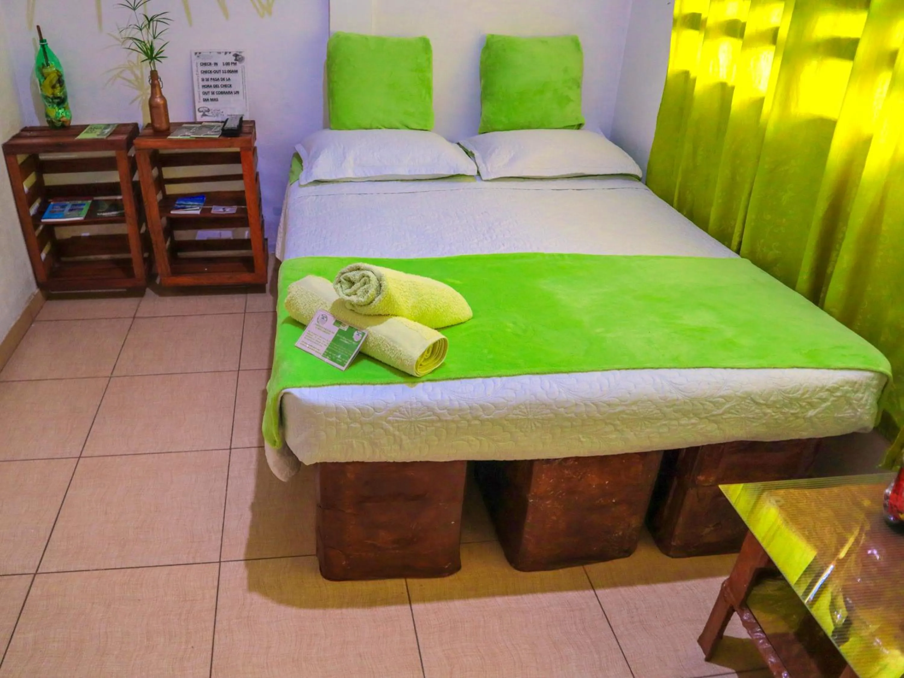 Bed in Eco Hotel El Refugio Boutique