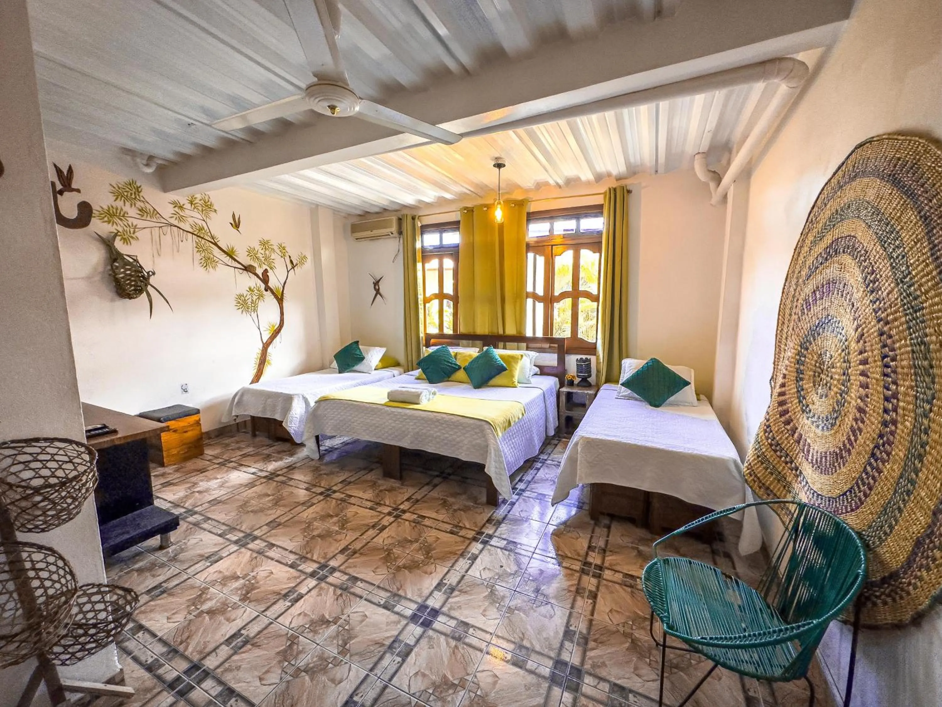 Bed in Eco Hotel El Refugio Boutique