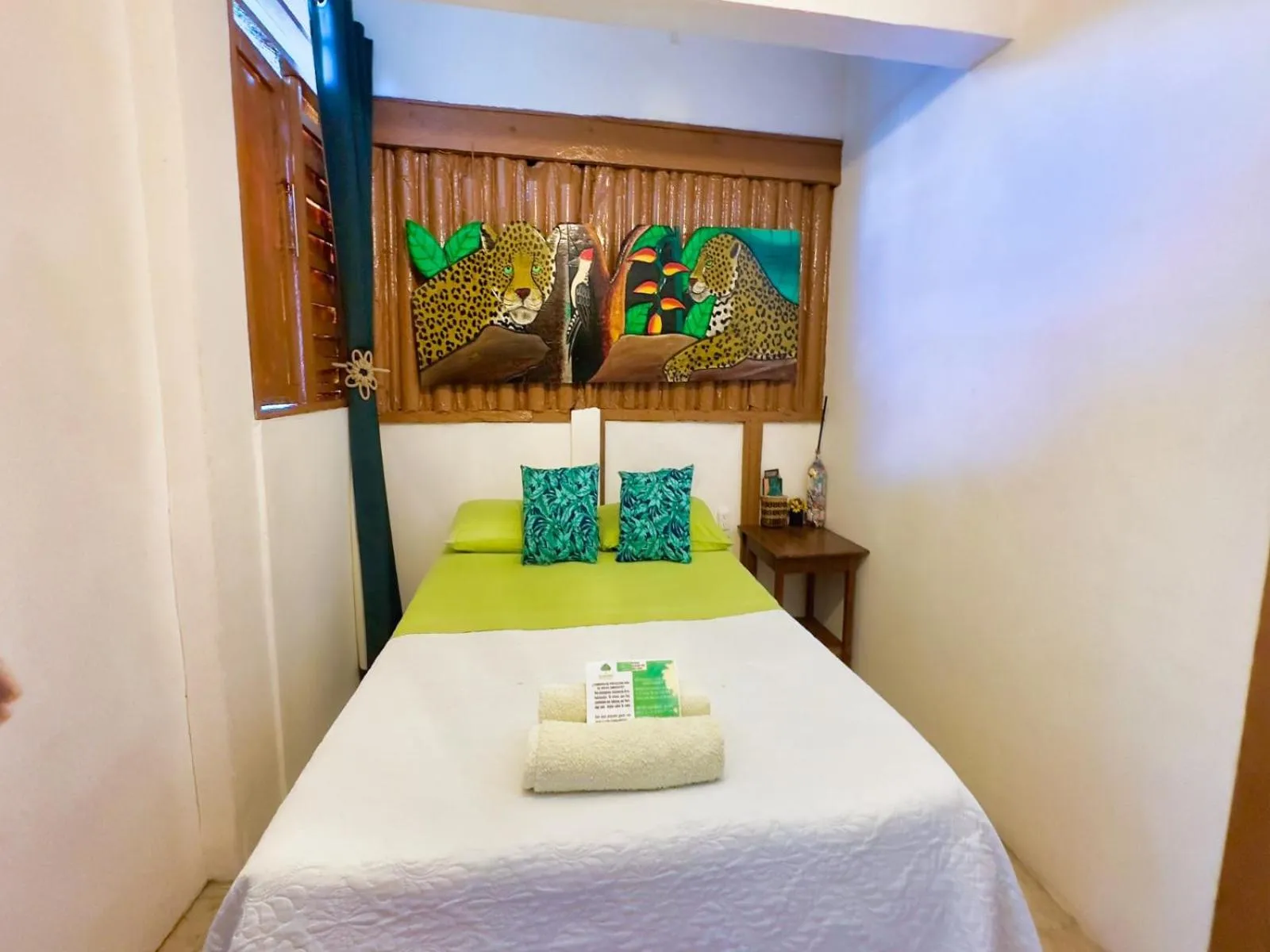 Bed in Eco Hotel El Refugio Boutique