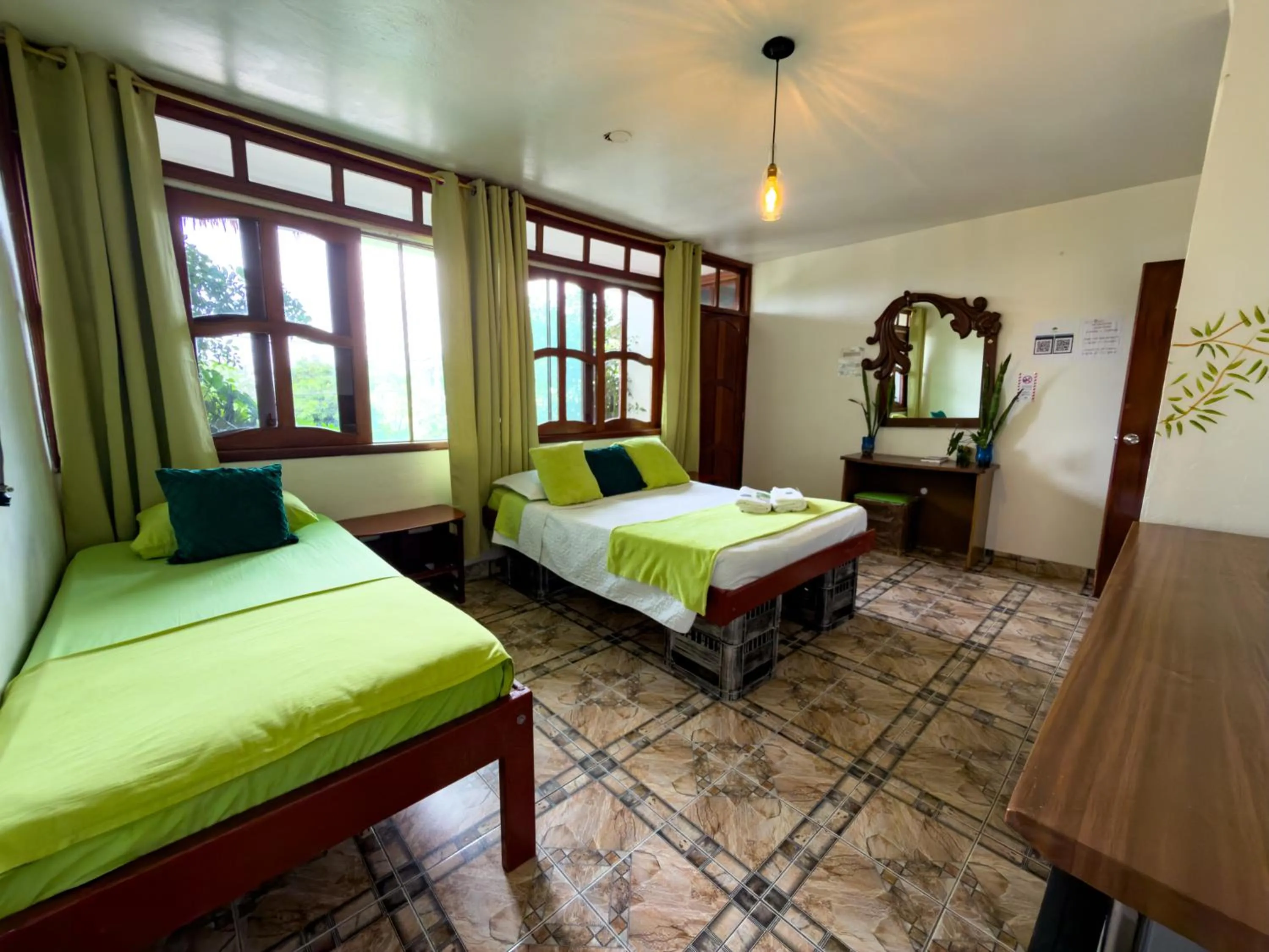 Photo of the whole room, Bed in Eco Hotel El Refugio Boutique