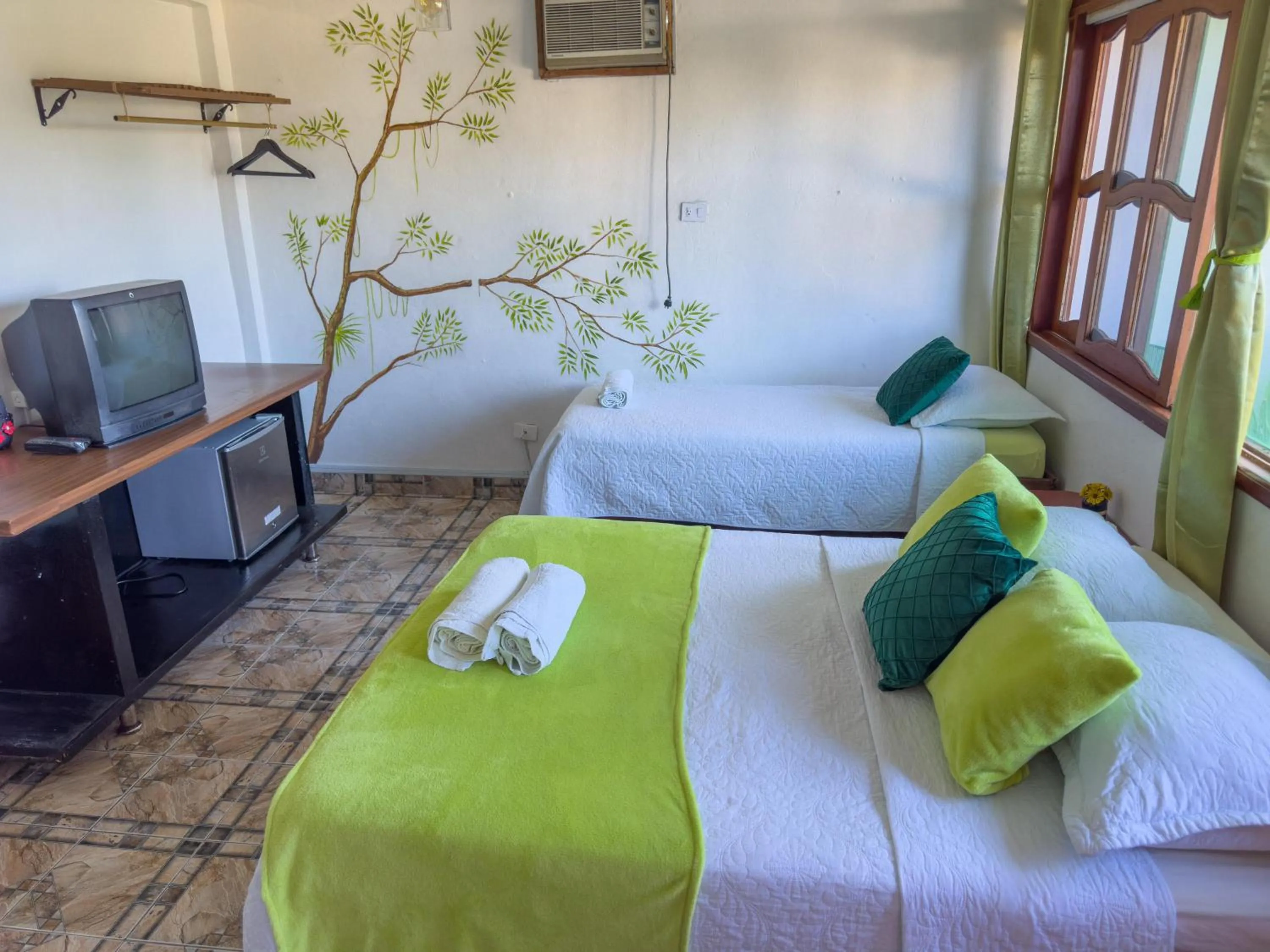 Bed in Eco Hotel El Refugio Boutique