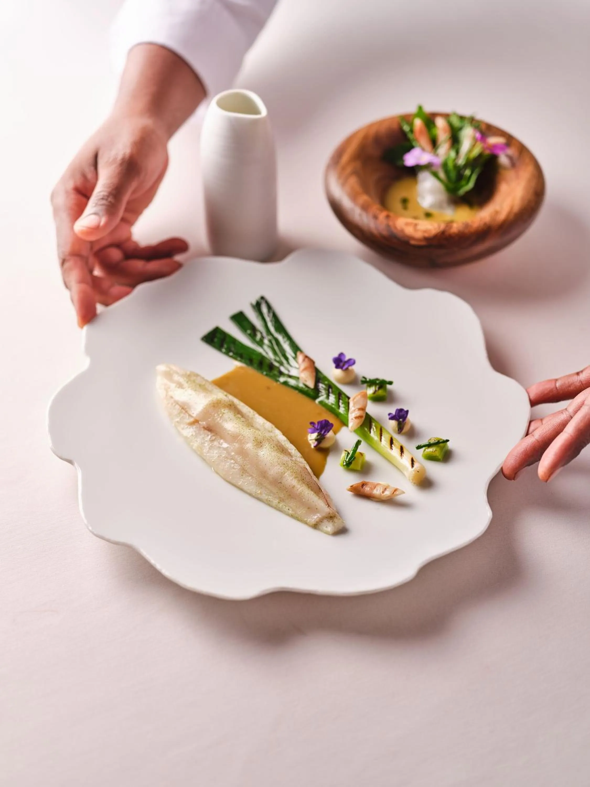 Lunch in Relais Bernard Loiseau