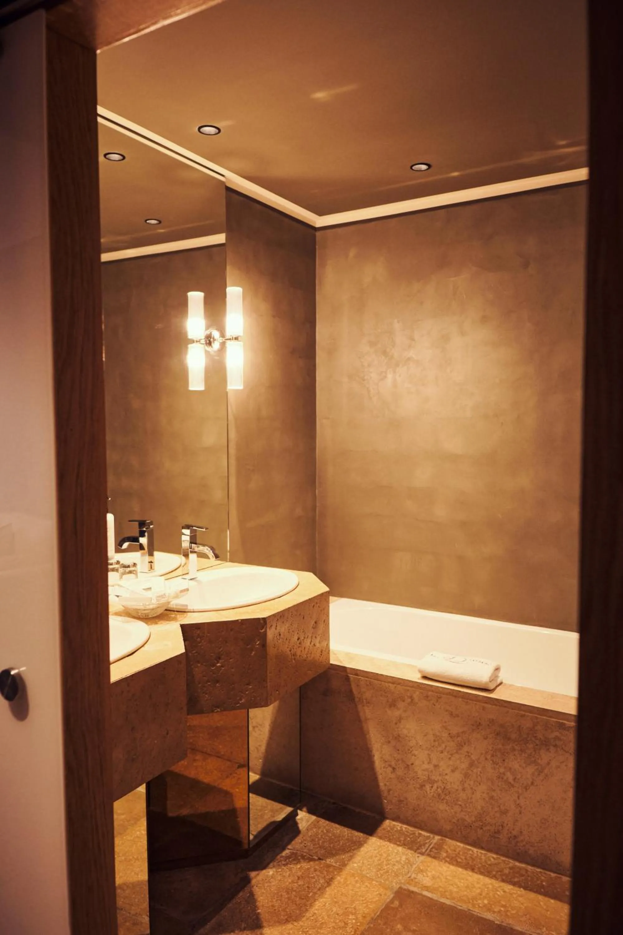 Bathroom in Relais Bernard Loiseau