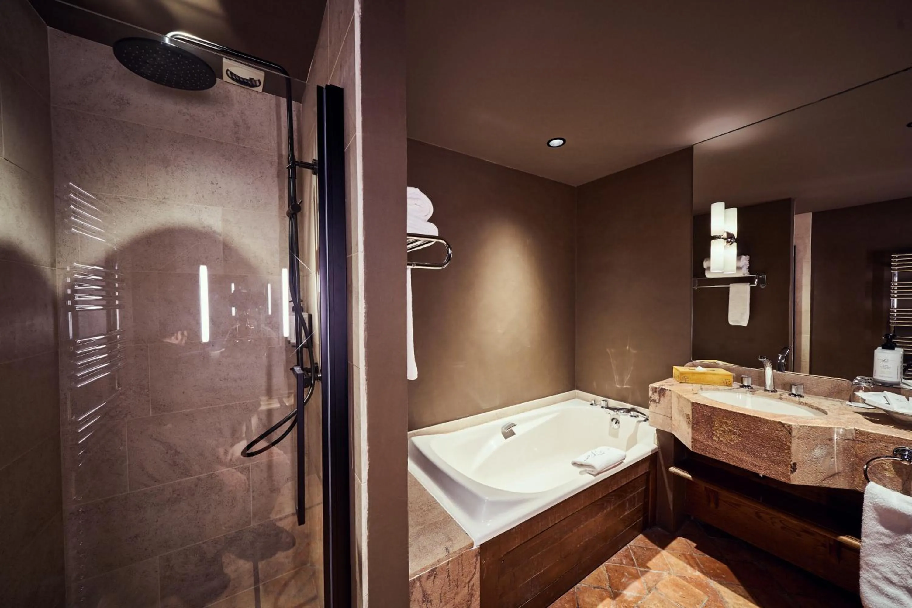 Bathroom in Relais Bernard Loiseau
