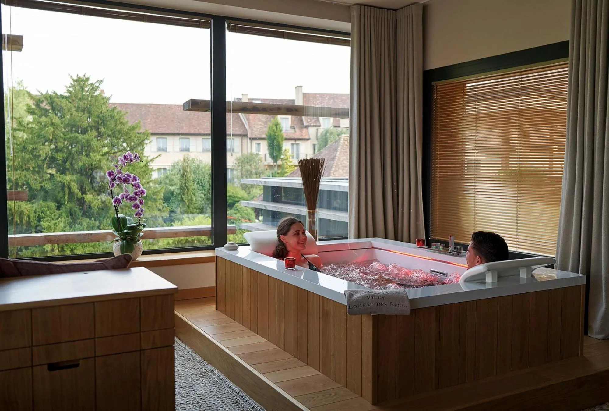 Spa and wellness centre/facilities in Relais Bernard Loiseau