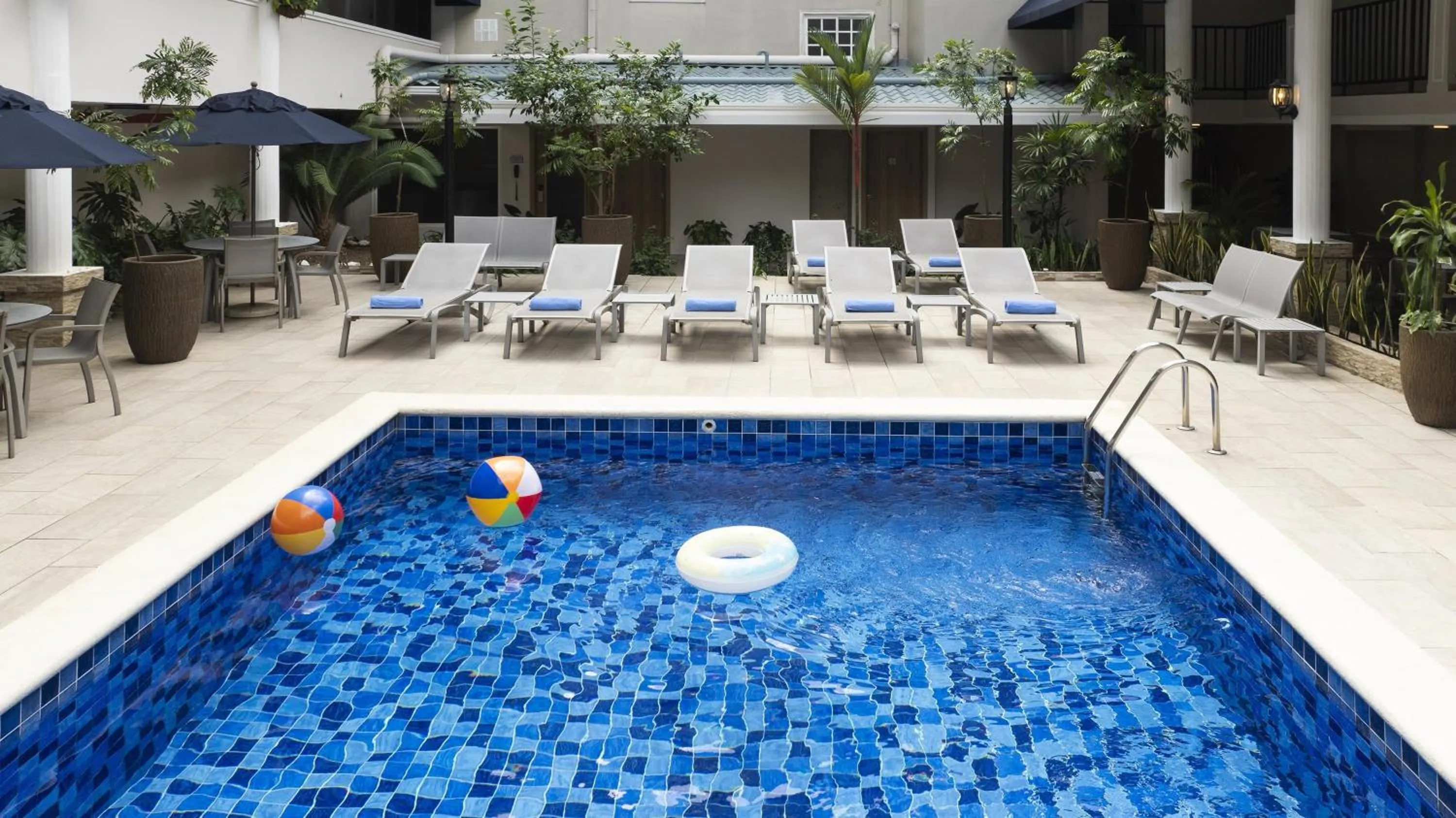 Pool view in Best Western El Dorado Panama Hotel