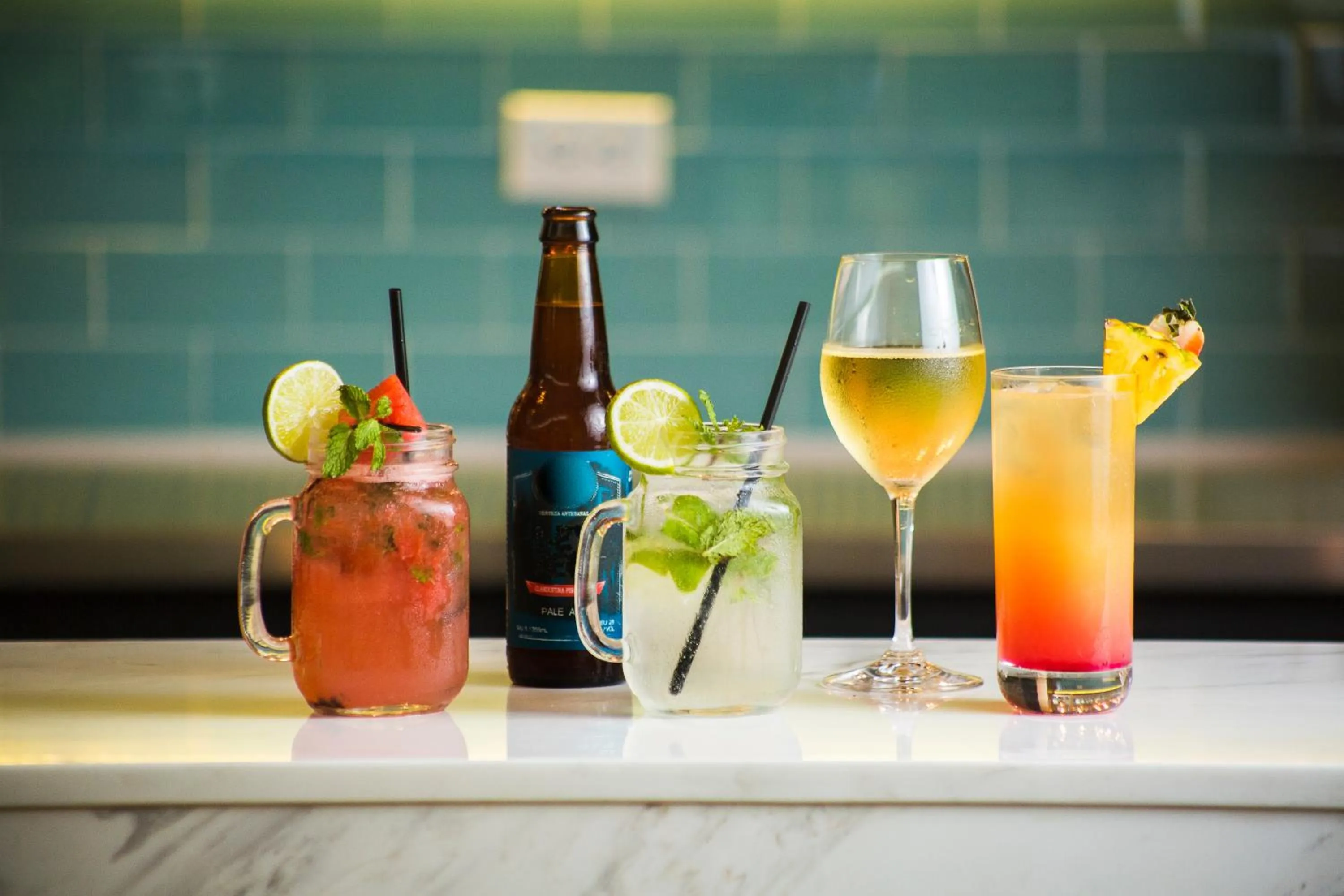 Alcoholic drinks in Radisson Hotel Panama Canal