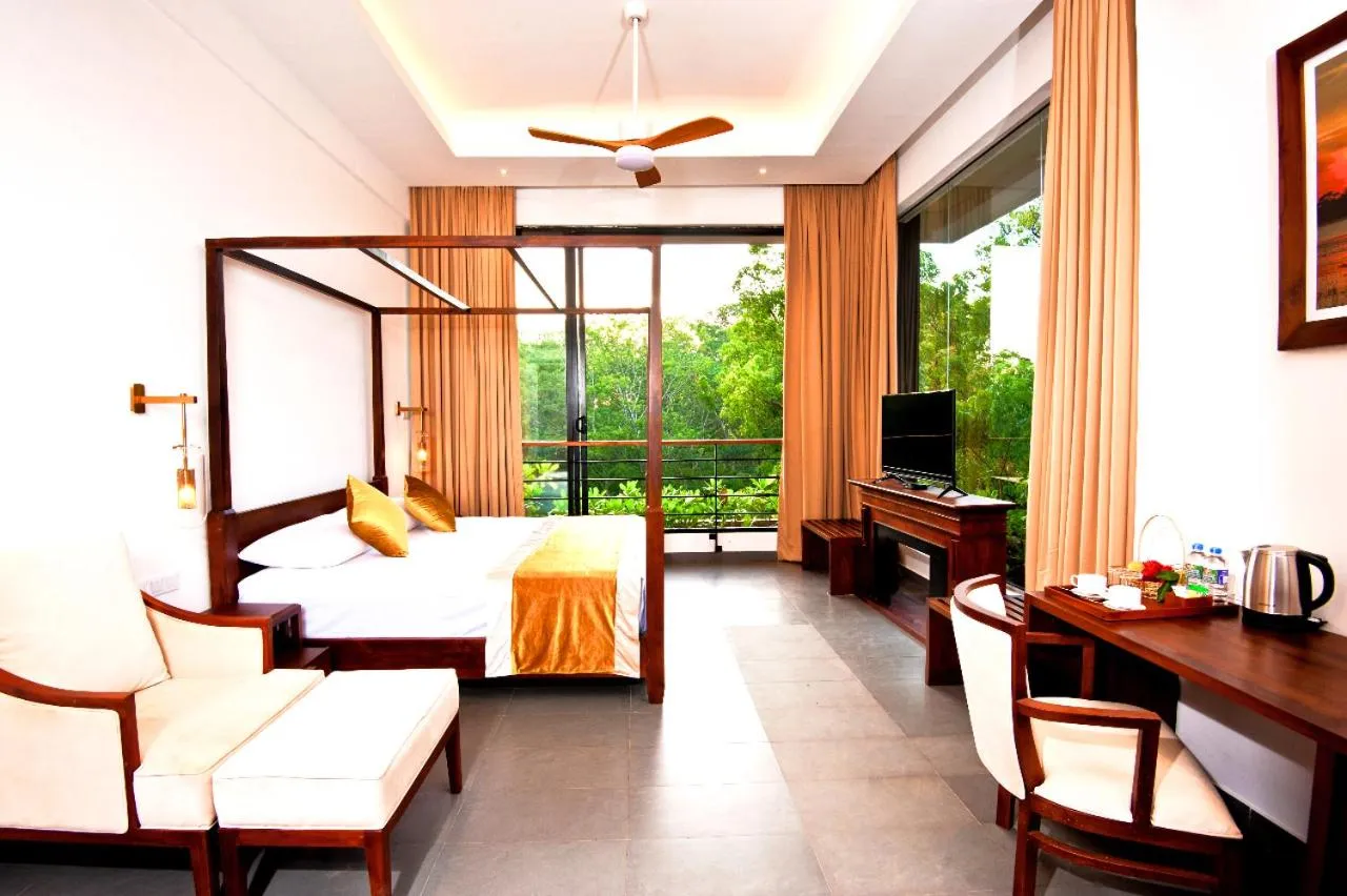 Bed in The Lake Forest Hotel