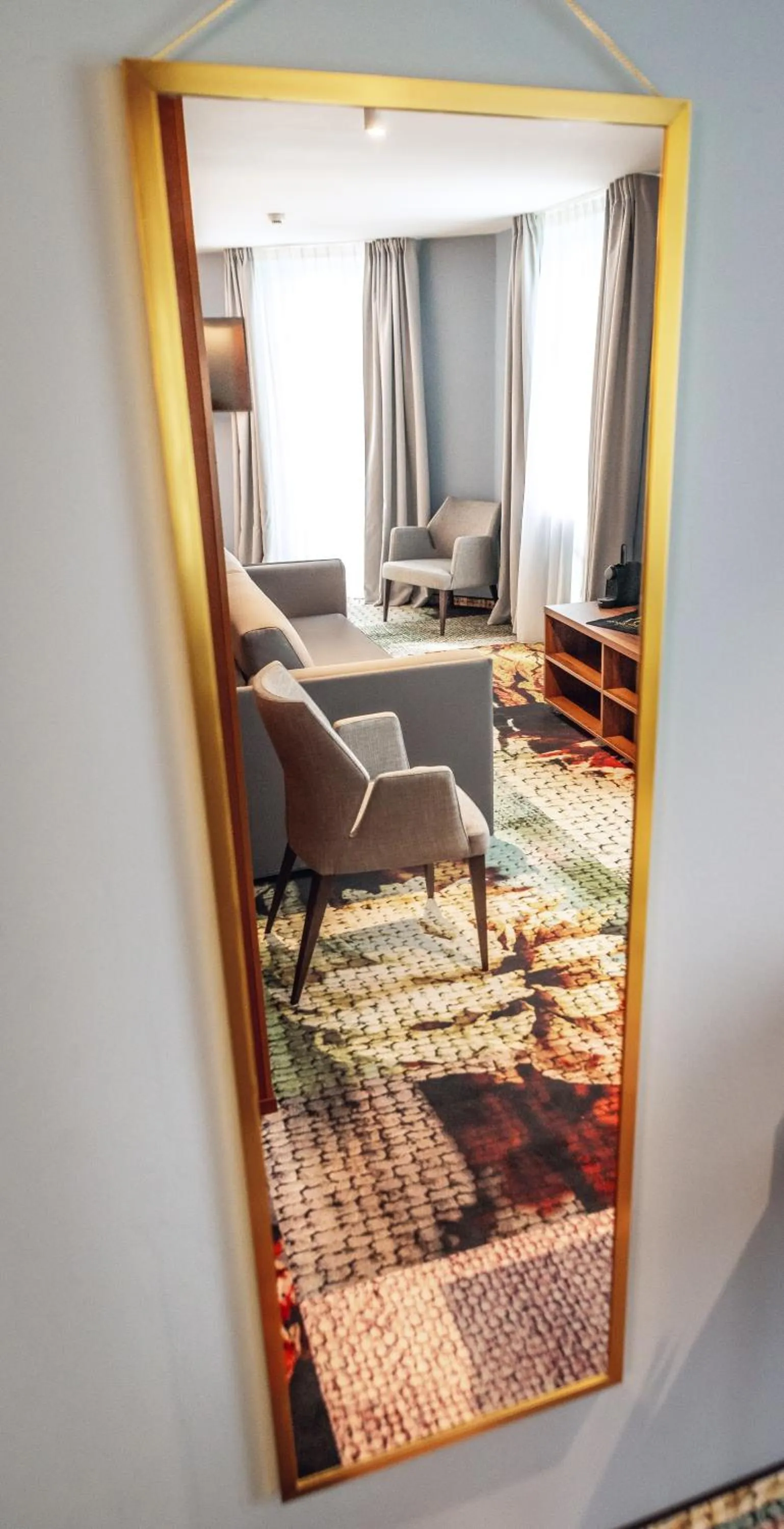 Decorative detail in Hotel des Vosges BW Premier Collection