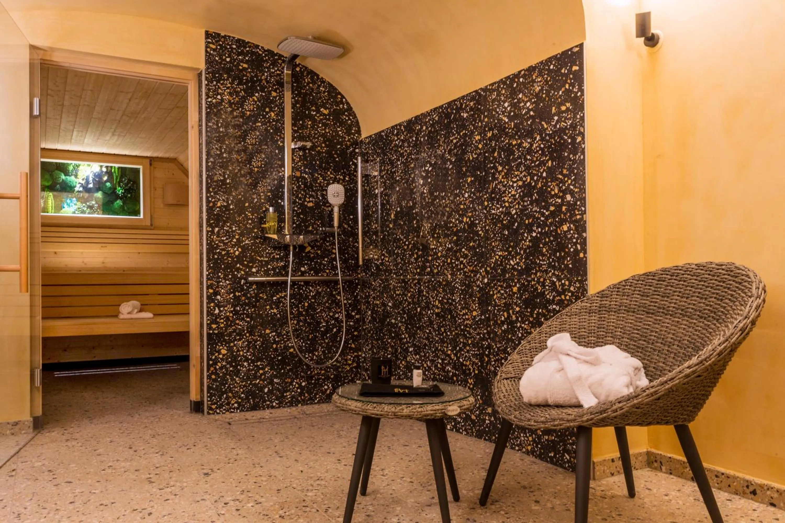 Sauna in Hotel des Vosges BW Premier Collection