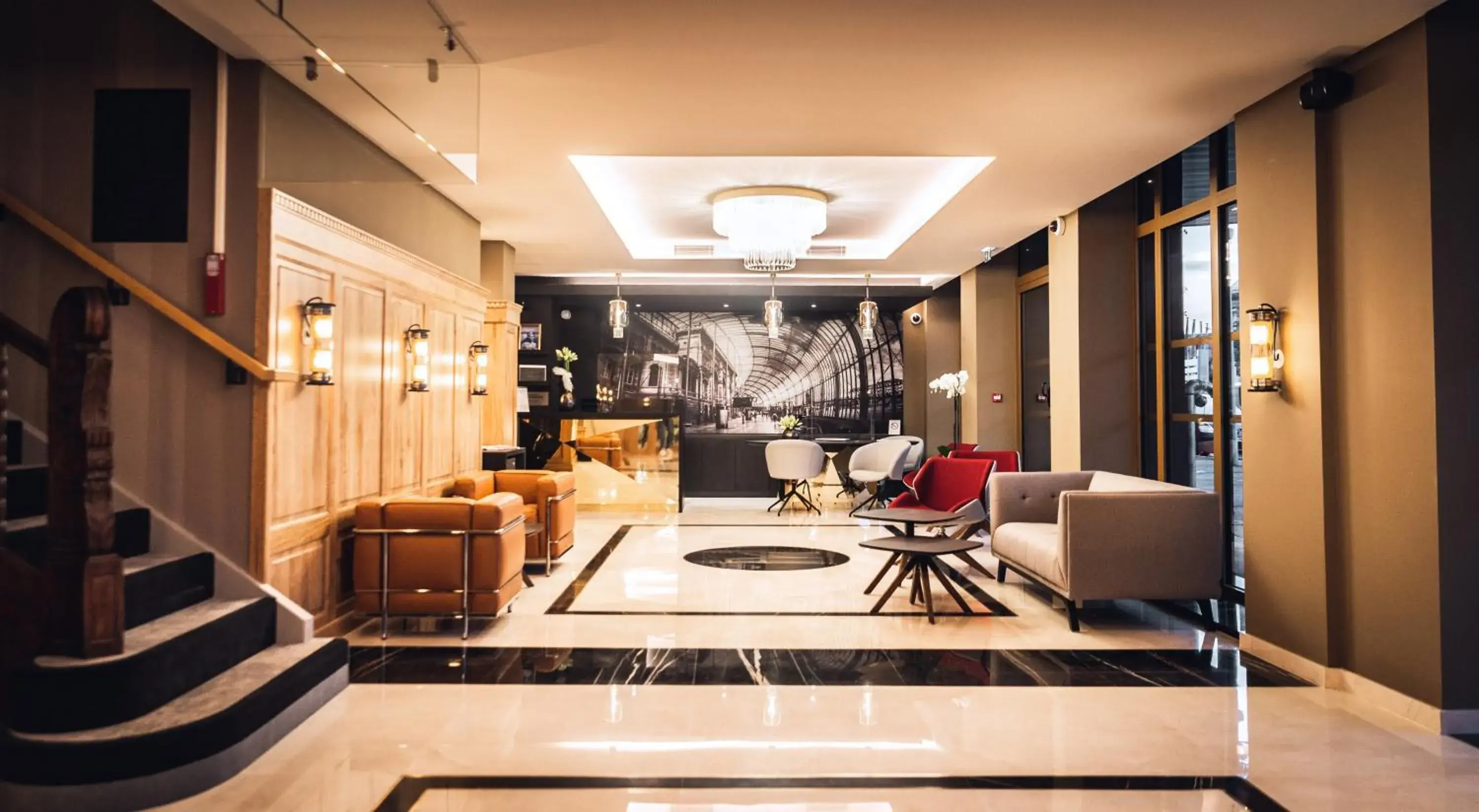 Lobby or reception in Hotel des Vosges BW Premier Collection Lobby or reception in Hotel des Vosges BW Premier Collection