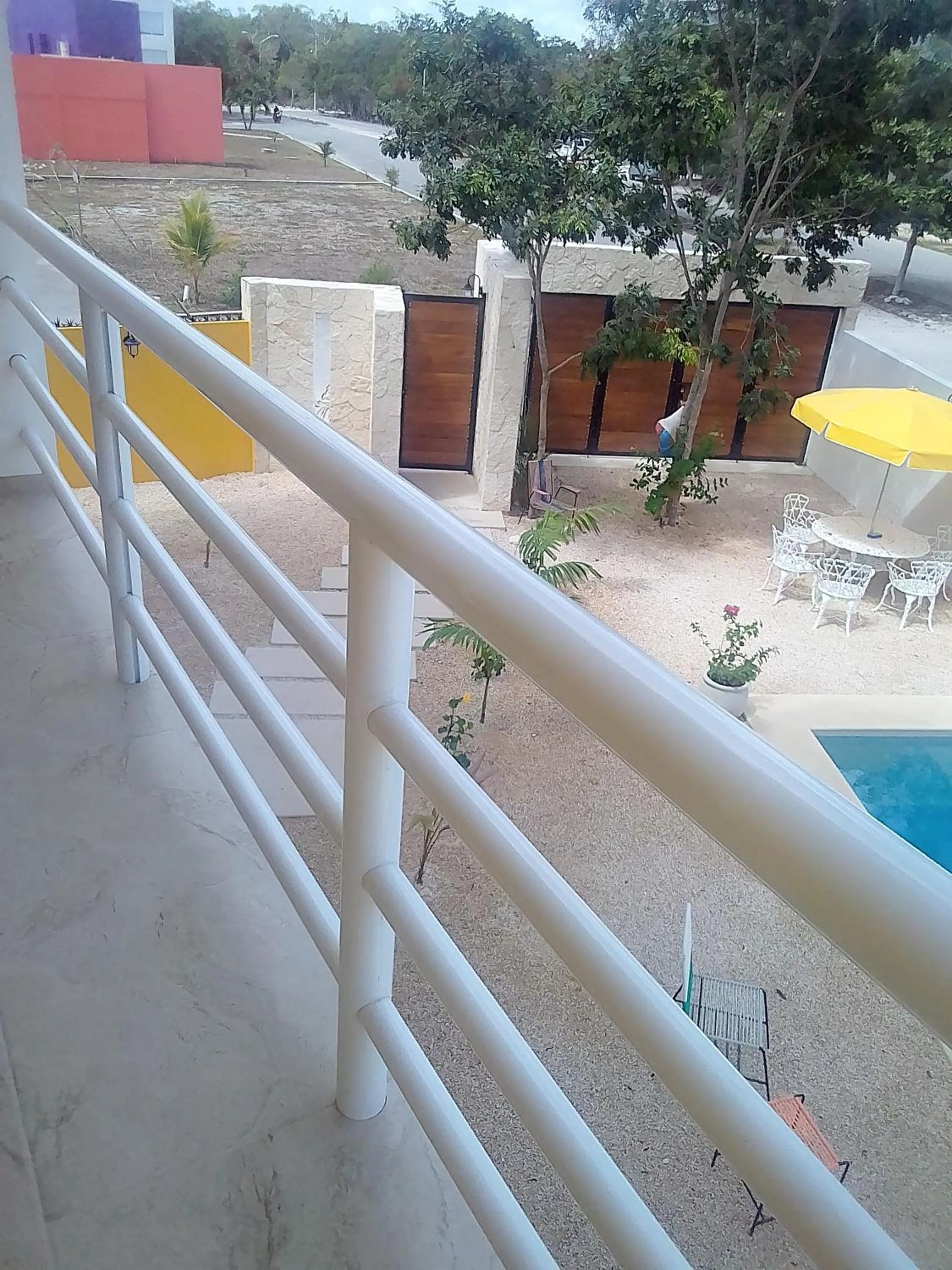 Balcony/Terrace in posada tumben ka´a